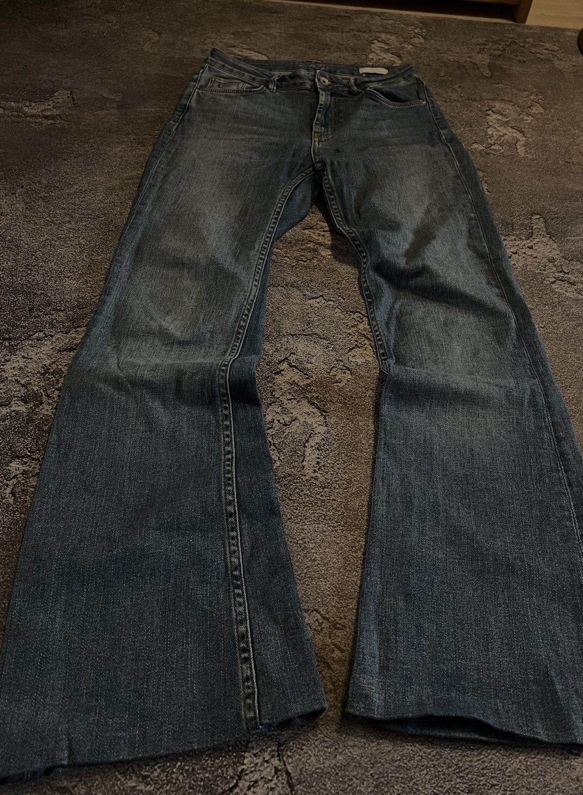 Vintage CRAZY Balenciaga Style Flare Y2K Grunge Vibe Vintage Archive Size US 32 / EU 48 - 1 Thumbnail