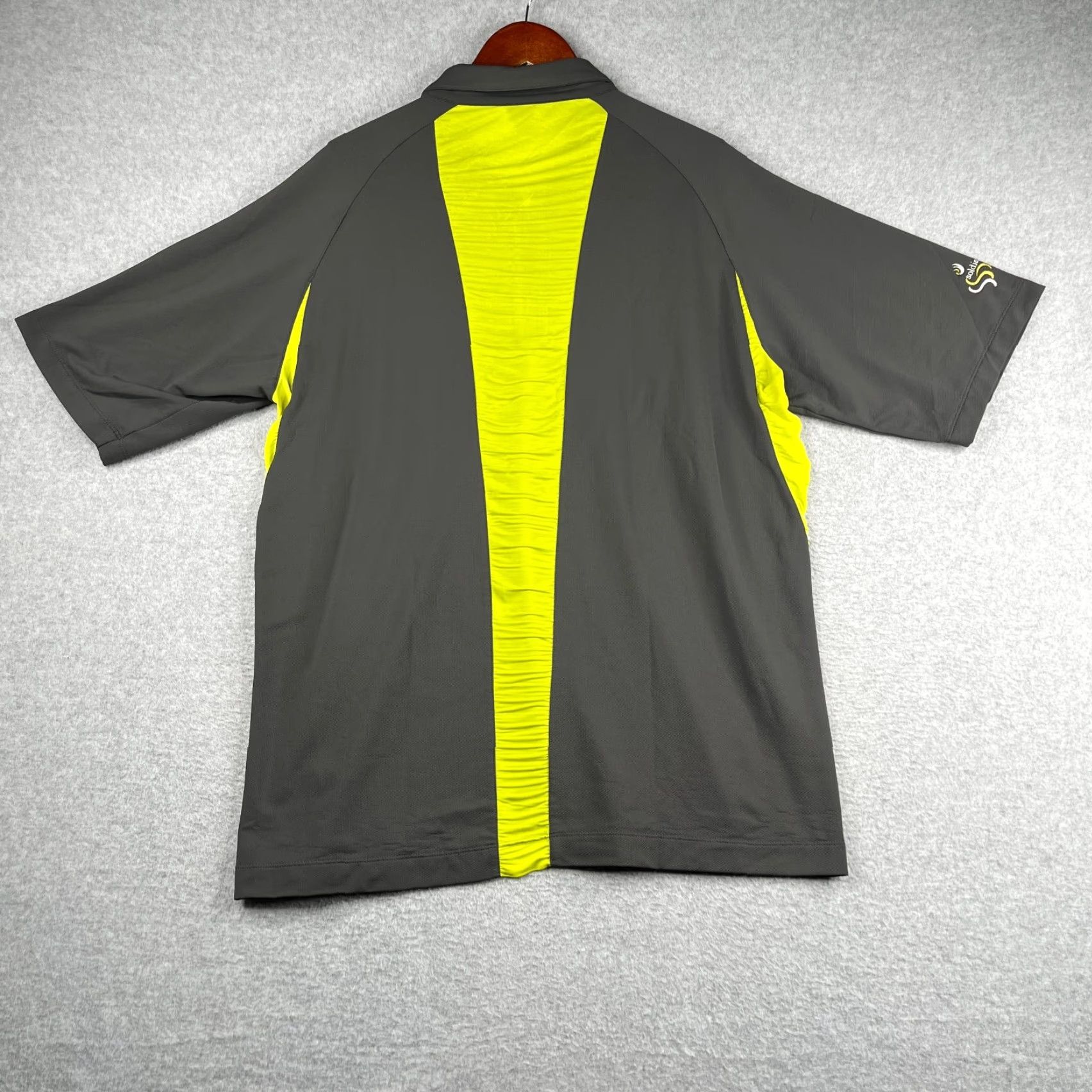 Nike Nike Golf Polo Shirt L Men Gray Orange 1/4 Zip Lightweight Fit Dry Logo Sports) Size US L / EU 52-54 / 3 - 6 Thumbnail
