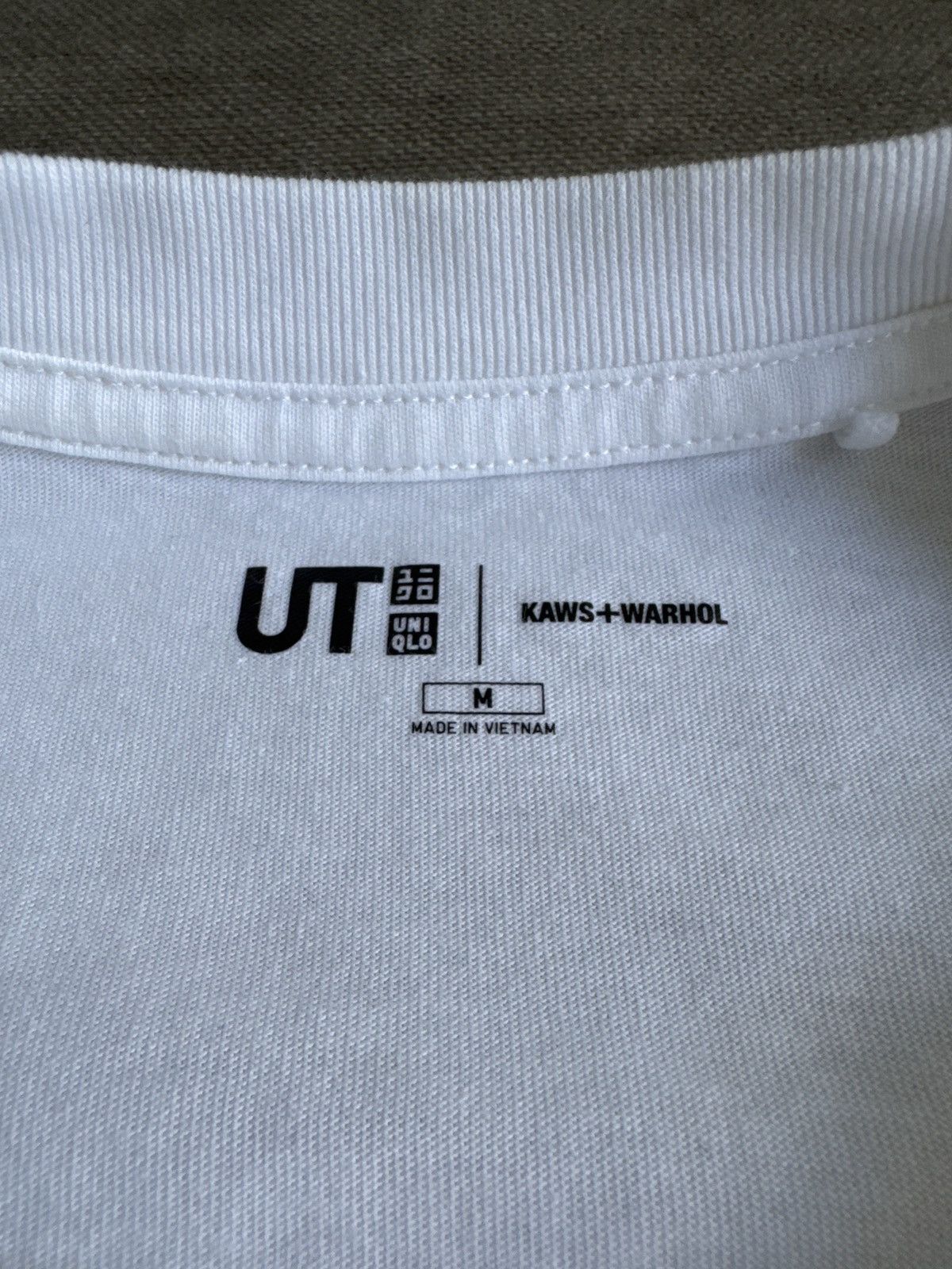 Andy Warhol × Kaws × Uniqlo KAWS + Warhol UT Graphic T-Shirt Size US M / EU 48-50 / 2 - 3 Thumbnail