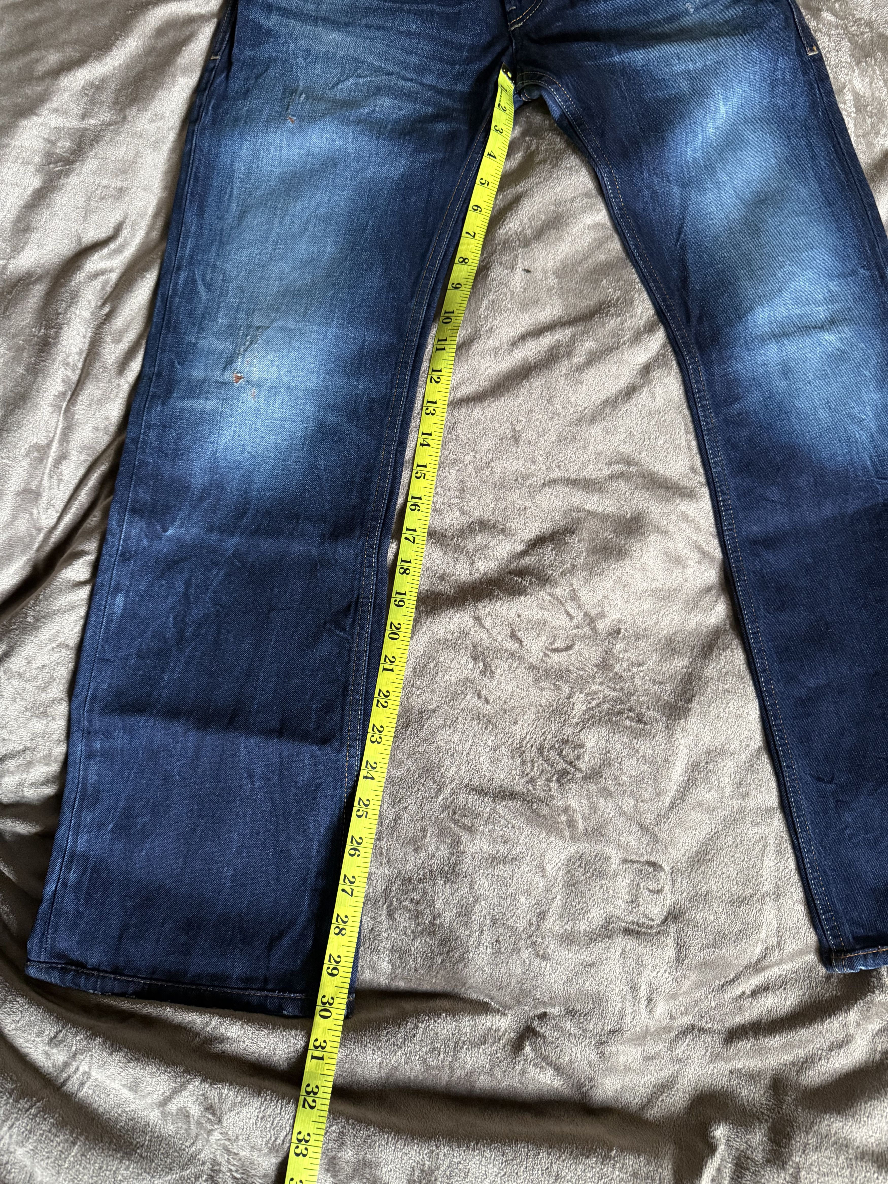 Diesel Black Gold Diesel Regular Slim Bootcut, RED Weft Size US 31 - 6 Thumbnail