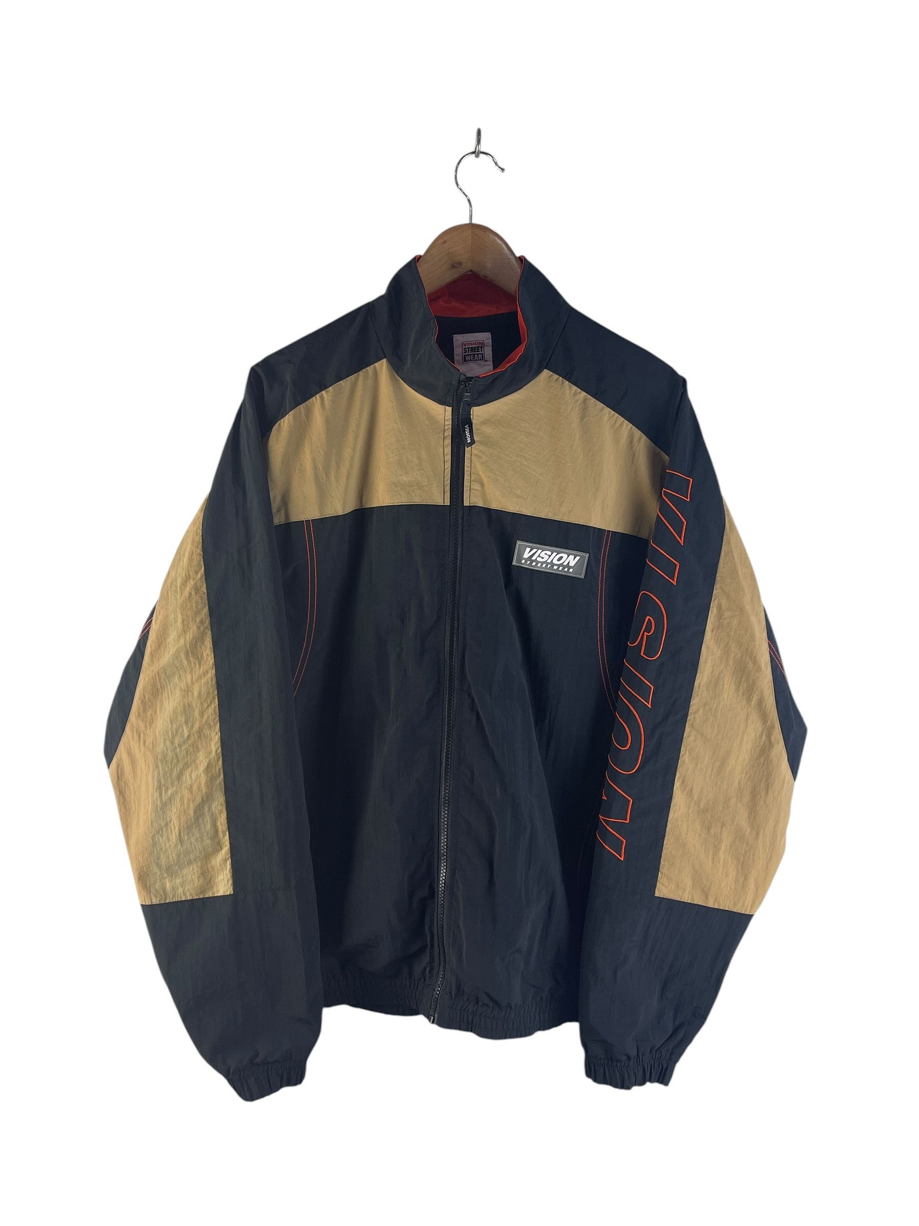 Vision Streetwear Vision Street Wear Color Block Nylon Track Jacket Size US M / EU 48-50 / 2 - 2 Thumbnail