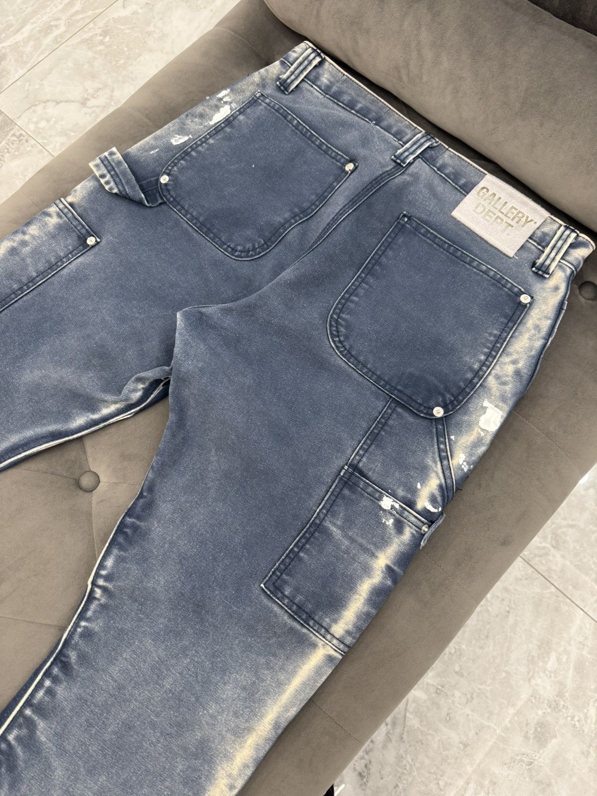 Gallery Dept. Gallery Dept. Navy Carpenter Jeans Size US 33 - 6 Thumbnail