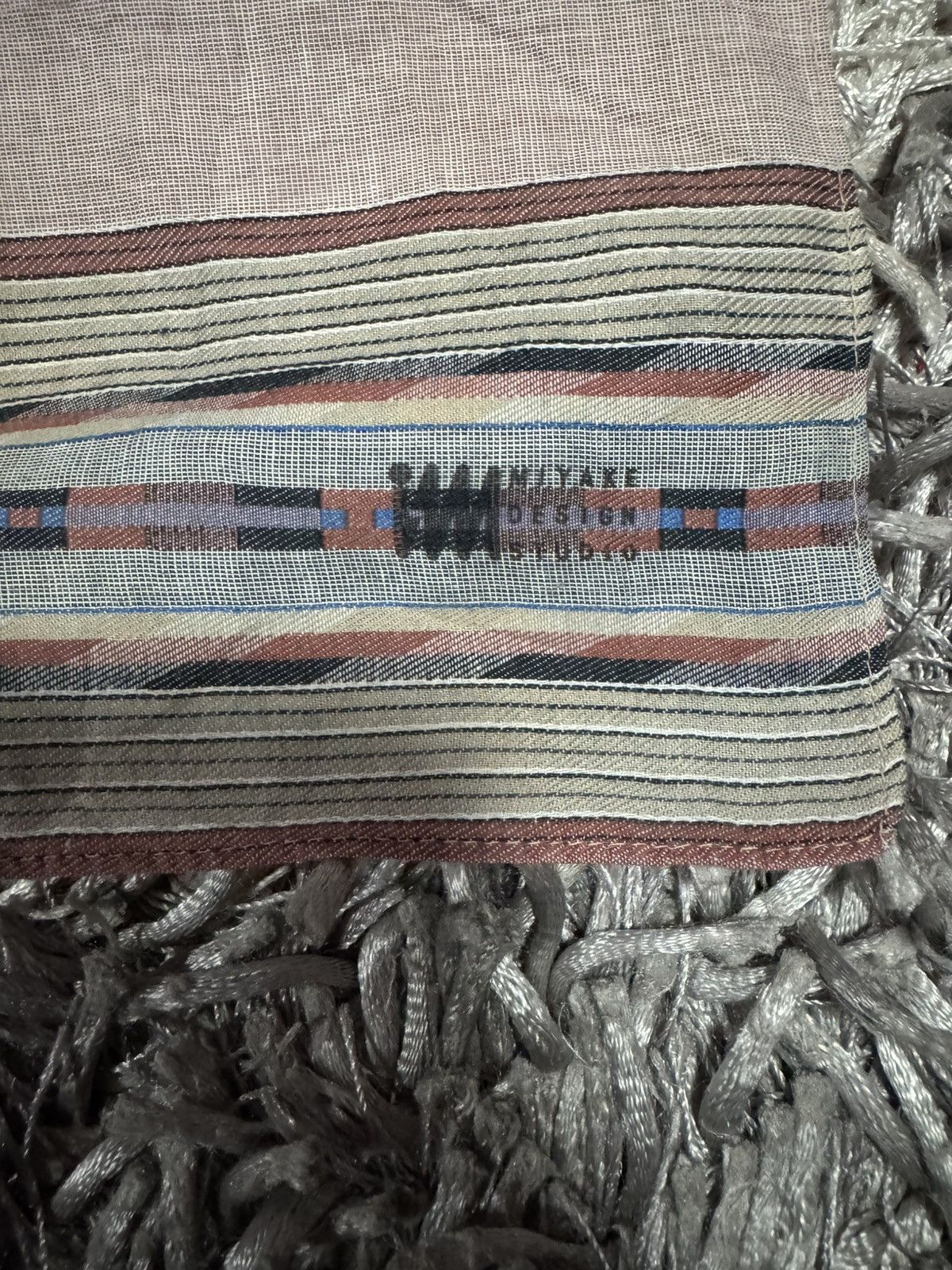 Issey Miyake ISSEY MIYAKE HANDKERCHIEF JAPAN Size ONE SIZE - 2 Thumbnail