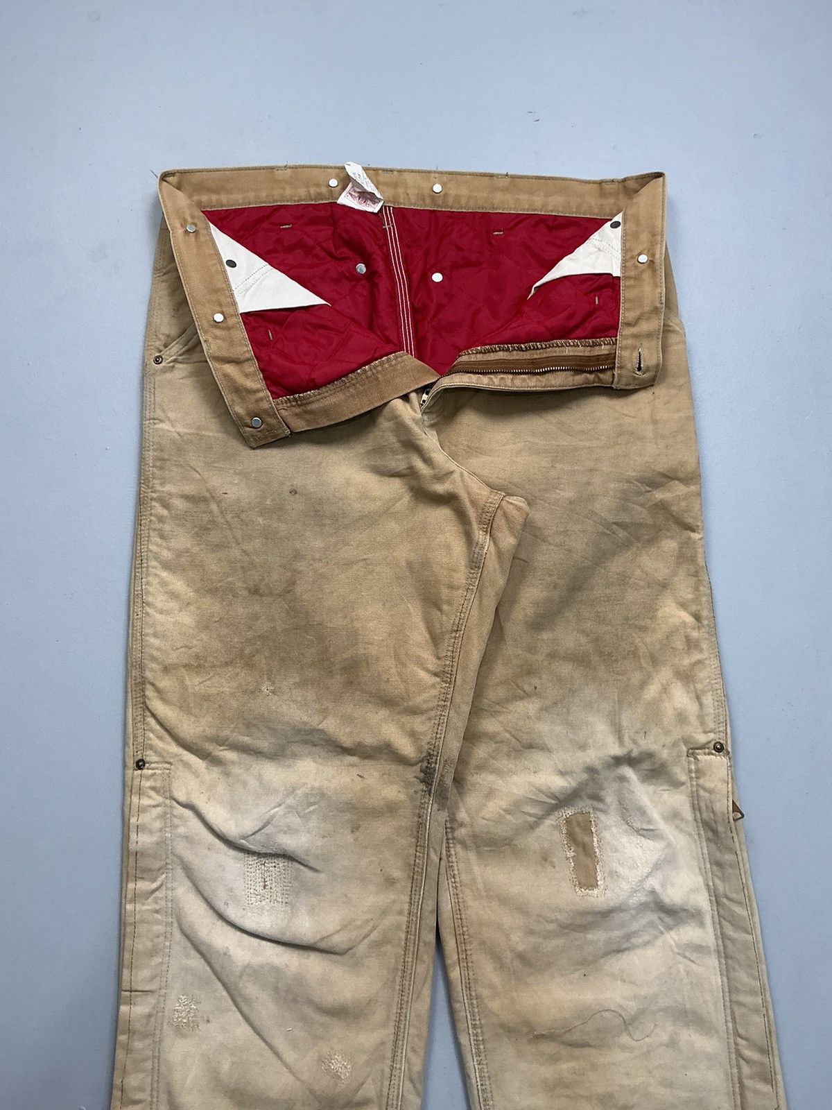 Carhartt Vintage Carhartt WQ106 quintet line carpenter denim Size US 36 / EU 52 - 5 Thumbnail