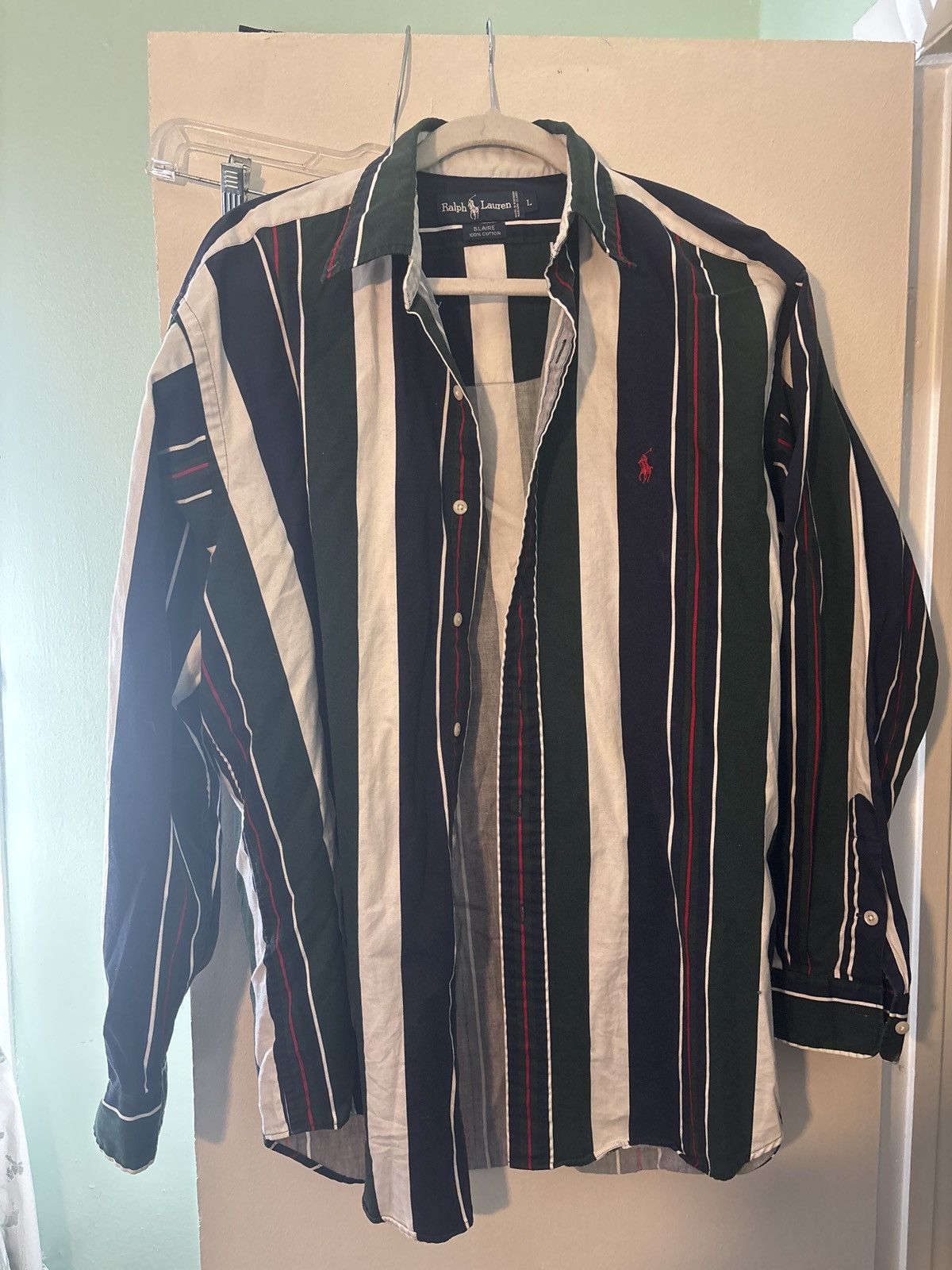 Polo Ralph Lauren × Vintage Striped vintage Ralph Lauren button up Size US L / EU 52-54 / 3 - 1 Thumbnail