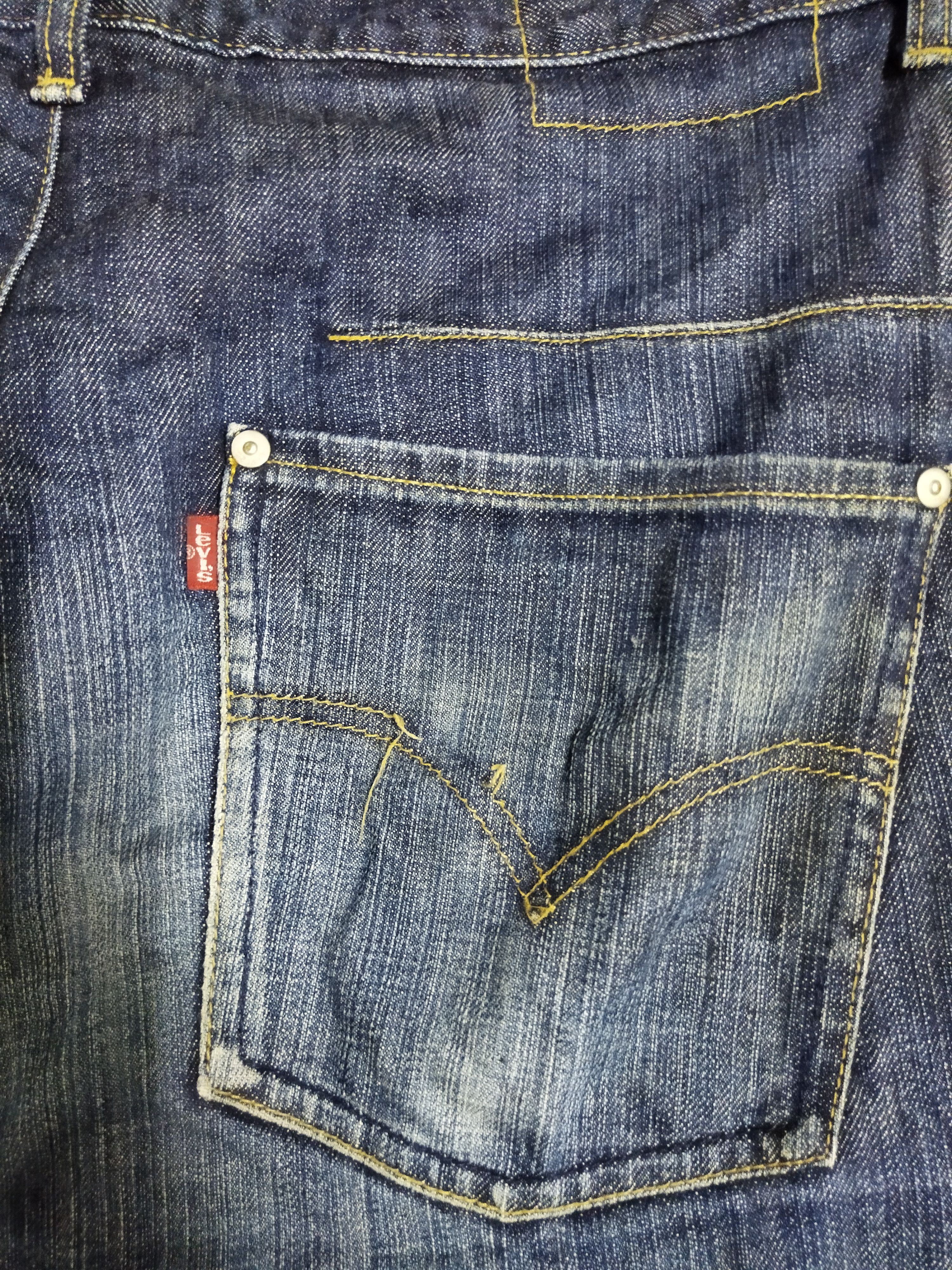 Levi's Vintage Levis Engineered Denim Jeans Size US 34 / EU 50 - 4 Thumbnail