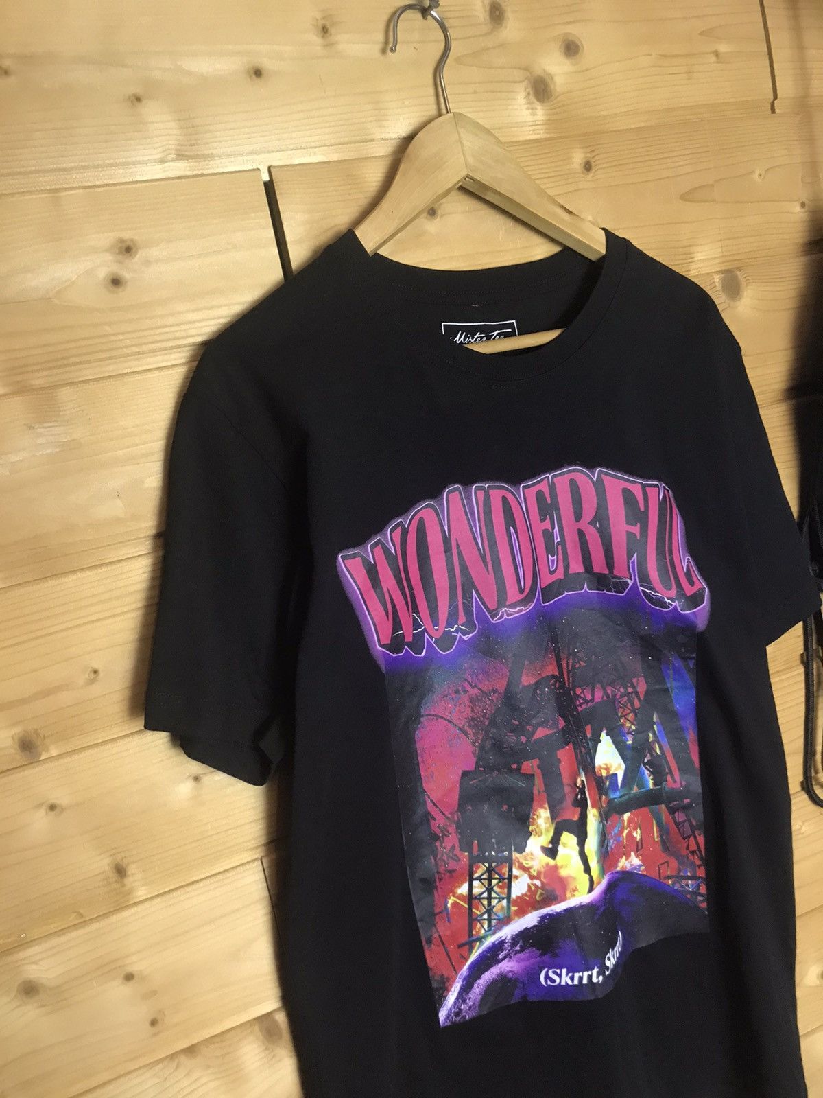 Band Tees Travis Scott wonderful mister tee t-shirt Size US L / EU 52-54 / 3 - 2 Thumbnail