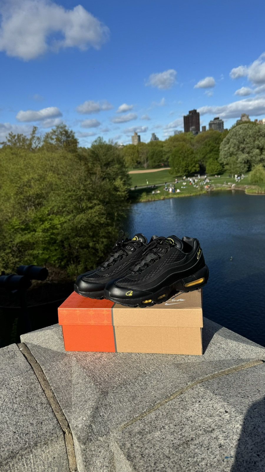 Nike Air Max 95 Corteiz Honey Black Size 9.5