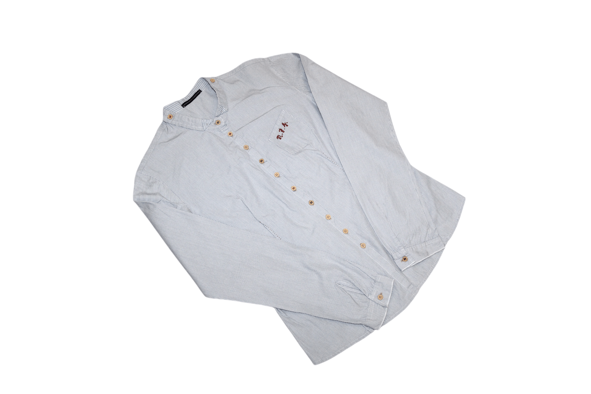 Marithe + Francois Girbaud Le Jean de Marithe Francois Girbaud Signatured Hickory Shirt Size M / US 6-8 / IT 42-44 - 5 Thumbnail