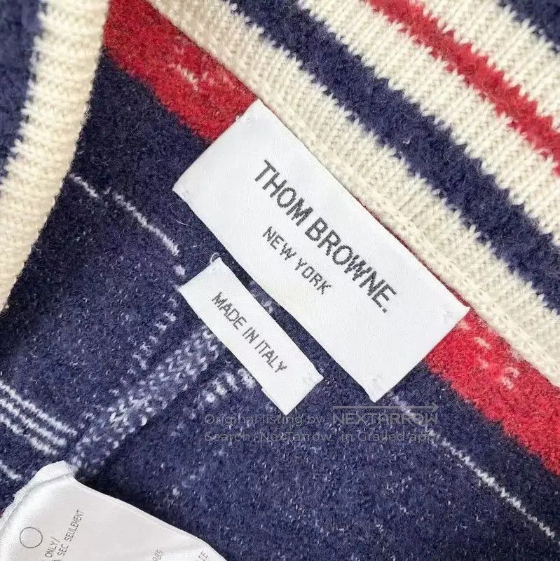 Thom Browne Thom Browne Multi-Color Wool Midi Skirt . Size 28" / US 6 / IT 42 - 4 Thumbnail
