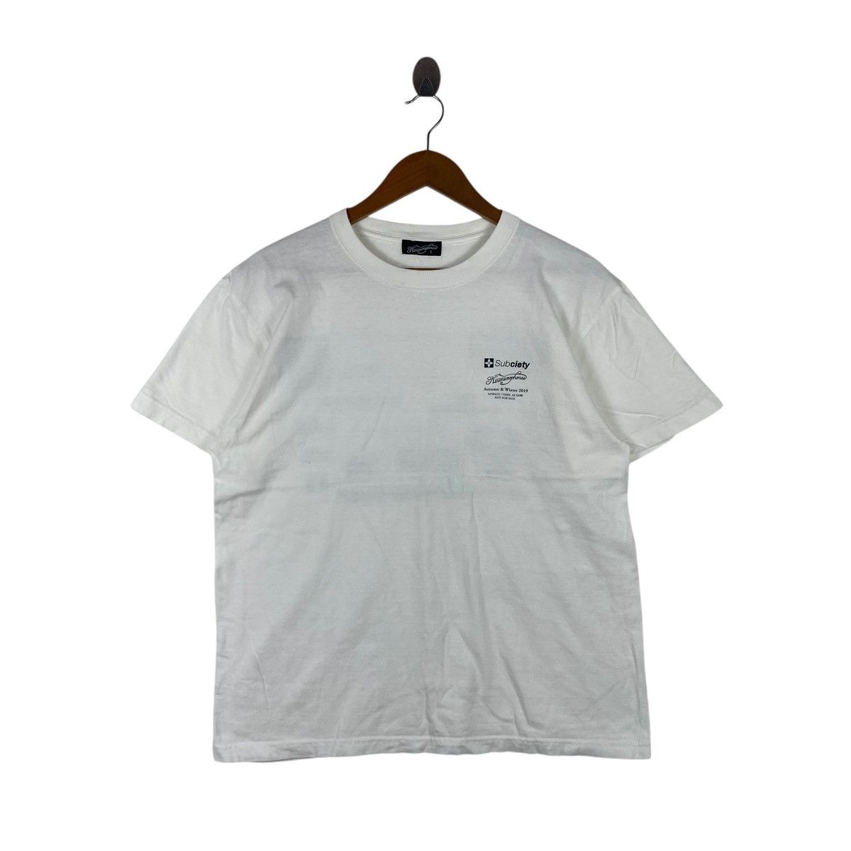 Vintage SUBCIETY NINE MICROPHONES Japan Harajuku Store Shirt Top Size US L / EU 52-54 / 3 - 3 Thumbnail