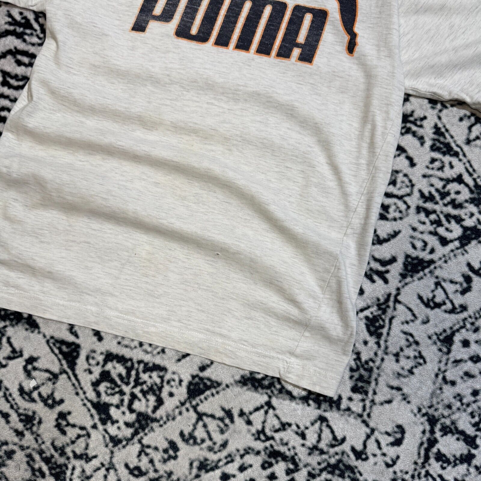 Puma × Vintage Vintage Puma Gray Cotton T-Shirt Size S Y2K 90s Sport Size US S / EU 44-46 / 1 - 6 Thumbnail