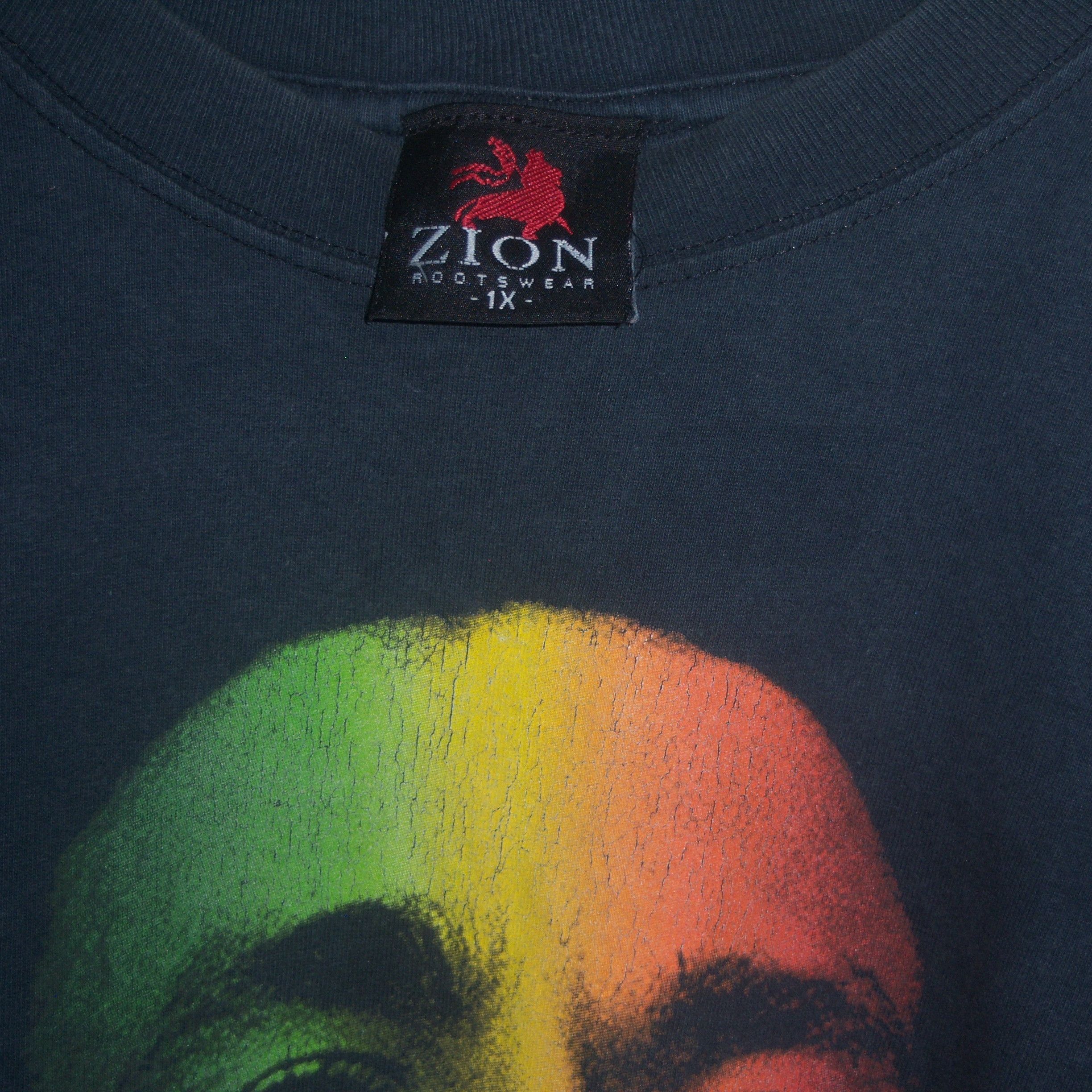 Band Tees × Bob Marley × Vintage 00s Bob Marley Redemption Song Size US XL / EU 56 / 4 - 5 Thumbnail