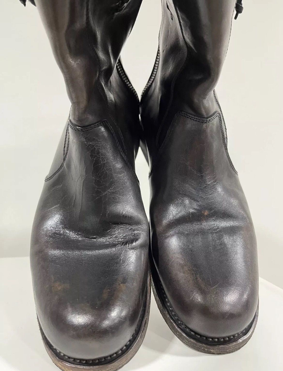 John Varvatos Engineer double back zip boot. 8 Size US 8 / EU 41 - 11 Thumbnail