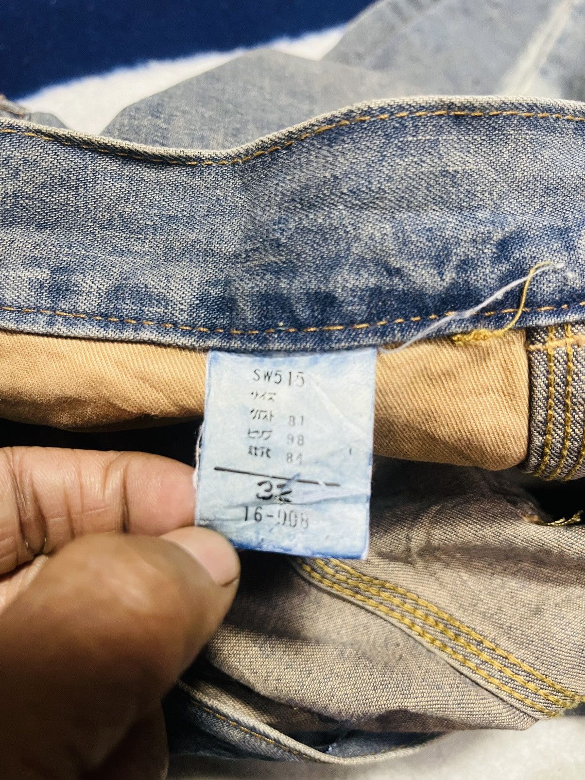 Big John × Jean Big John World Worker Jeans (15) Size US 32 / EU 48 - 9 Thumbnail
