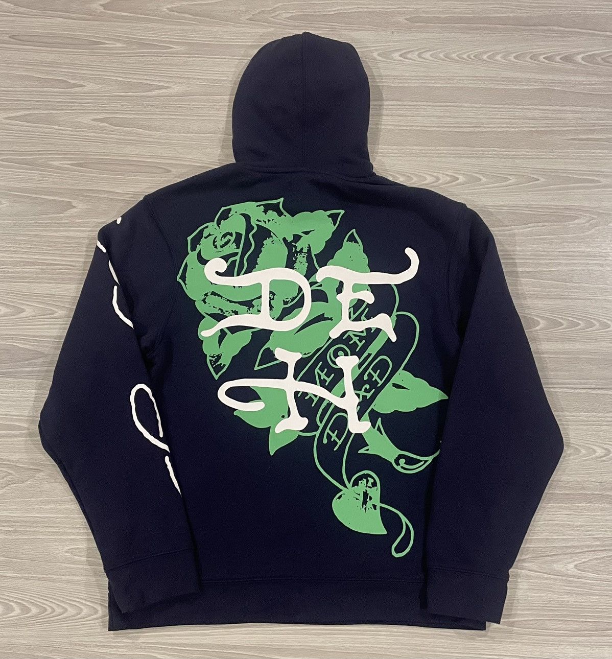 Ed Hardy Ed Hardy Hoodie Blue Skull Cross Bones Rose Mens Size Medium Size US M / EU 48-50 / 2 - 5 Thumbnail