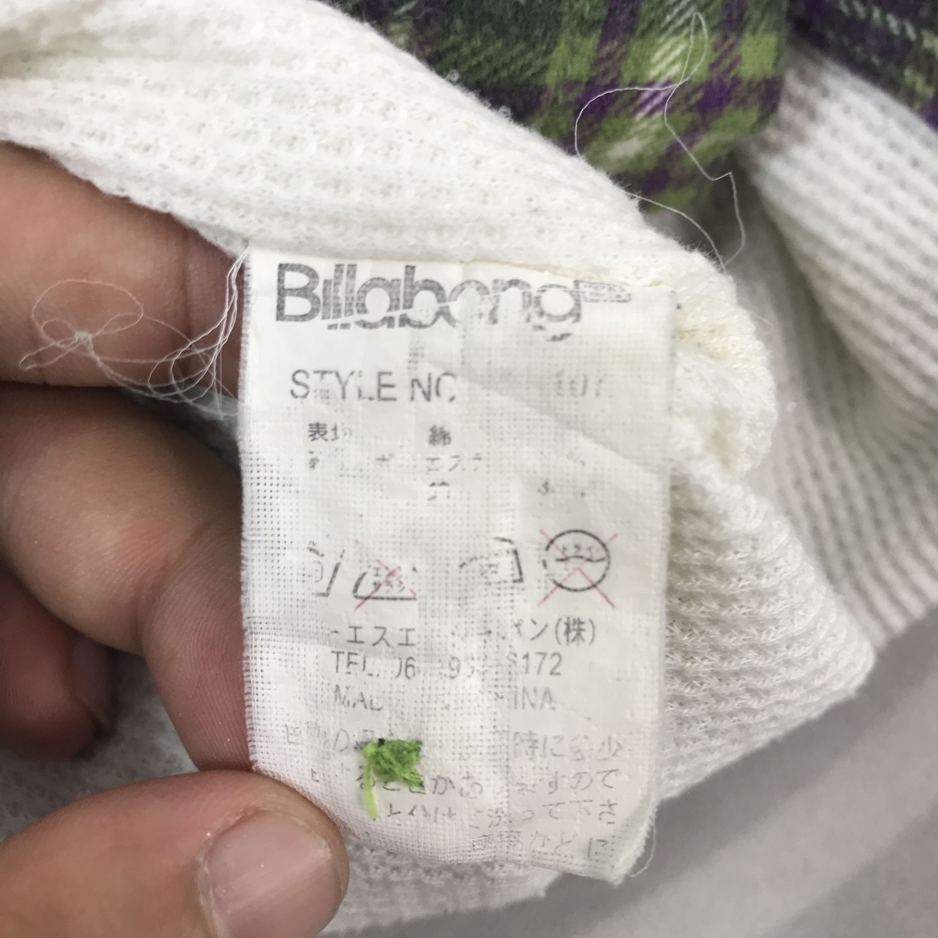 Billabong Vintage Billabong Tartan design button up shirt K62B16 Size US M / EU 48-50 / 2 - 10 Thumbnail