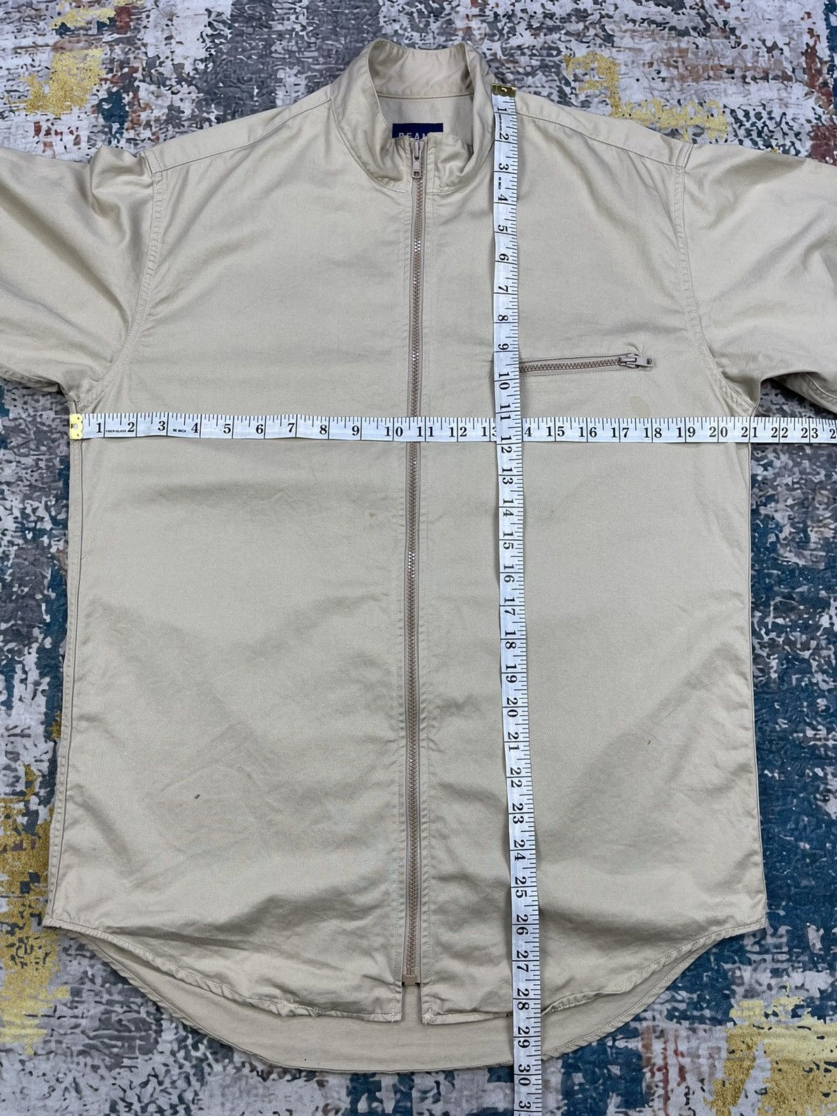 Beams Plus Vtg BEAMS Casual Zipper Overshirt Jackets Size US S / EU 44-46 / 1 - 10 Thumbnail