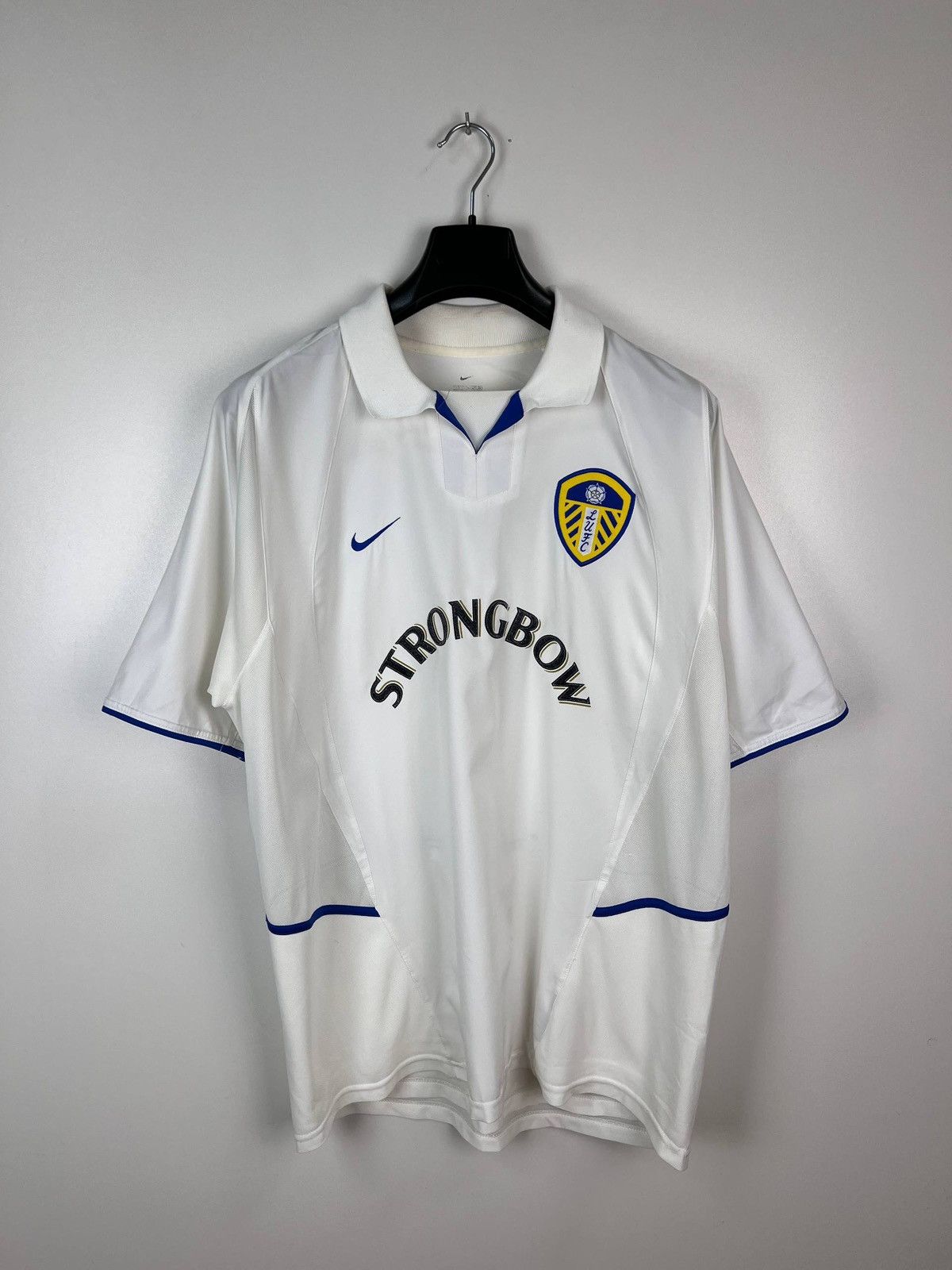 Leeds United Nike 2002-03 jersey vintage t-shirts size XXL