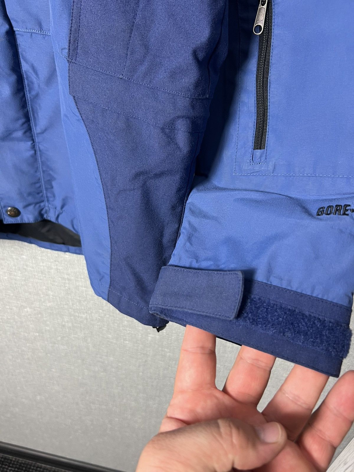 Goretex × The North Face × Vintage Rare Vintage The North Face Gore-Tex Blue TNF Jacket Size US S / EU 44-46 / 1 - 17 Thumbnail