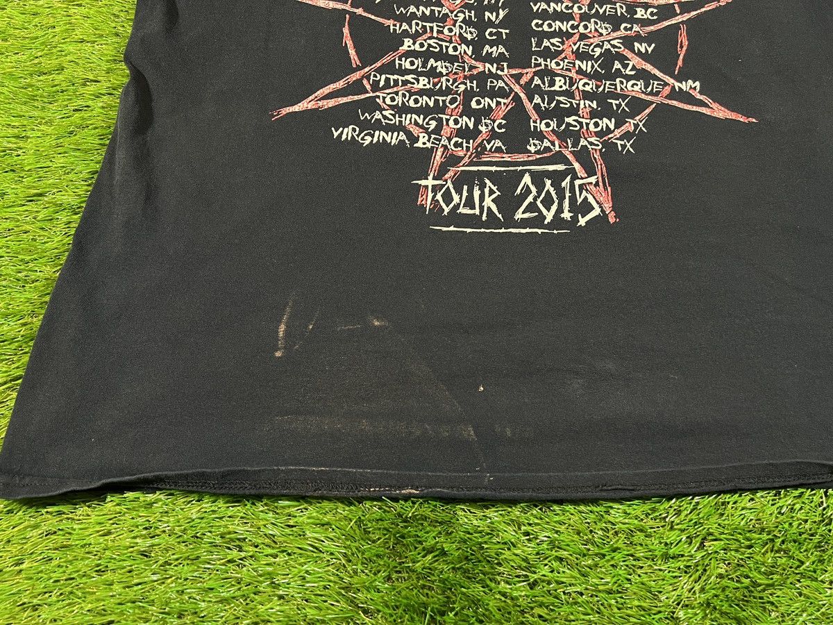 Band Tees SLIPKNOT - Summer's Last Stand - 2015 Tour- 2-Sided Concert Size US XXL / EU 58 / 5 - 10 Thumbnail
