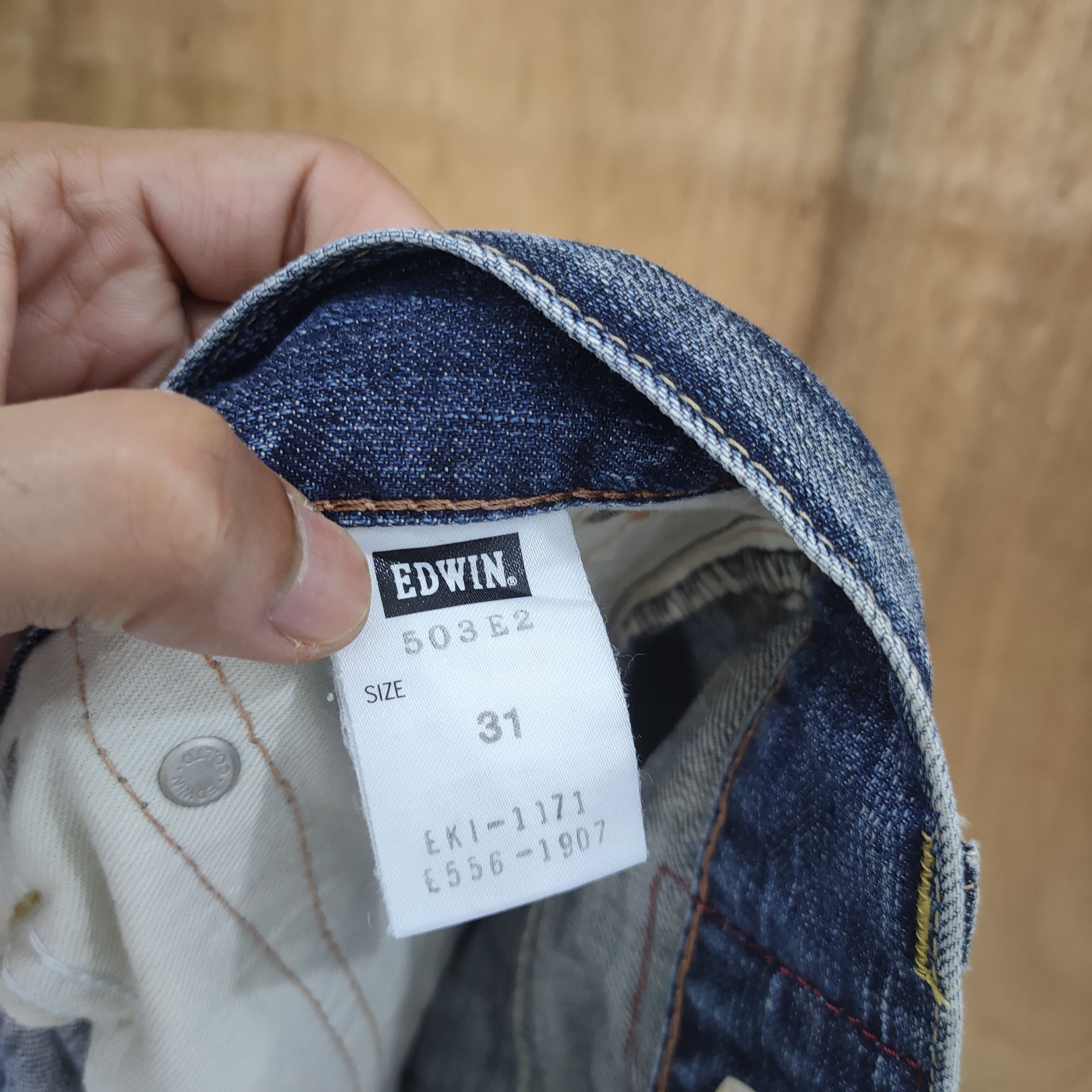 Japanese Brand VINTAGE JAPANESE DISTRESSED JEANS DENIM PANTS Size US 32 / EU 48 - 14 Thumbnail