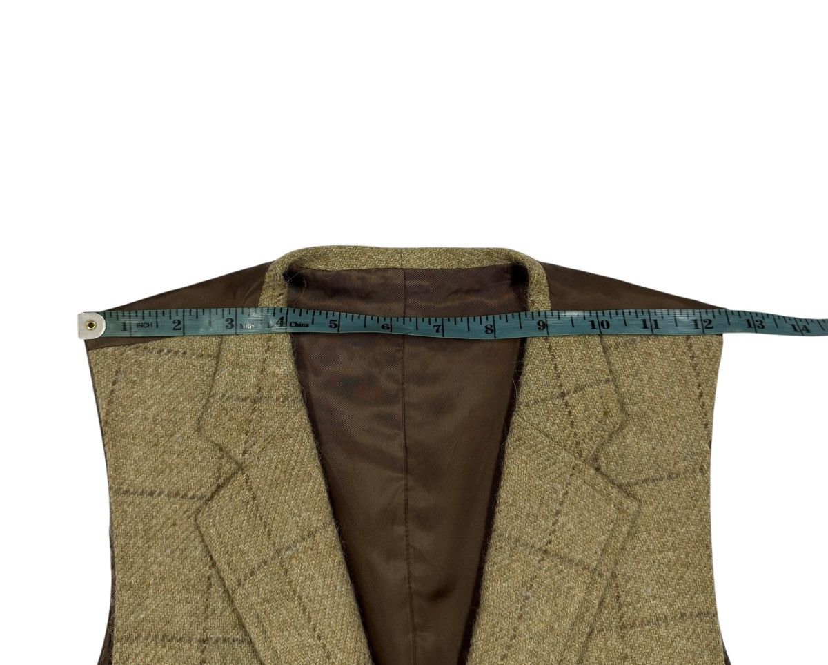 RRL Ralph Lauren Polo RL Tartan Wool Vest Jacket Size 38L - 15 Thumbnail