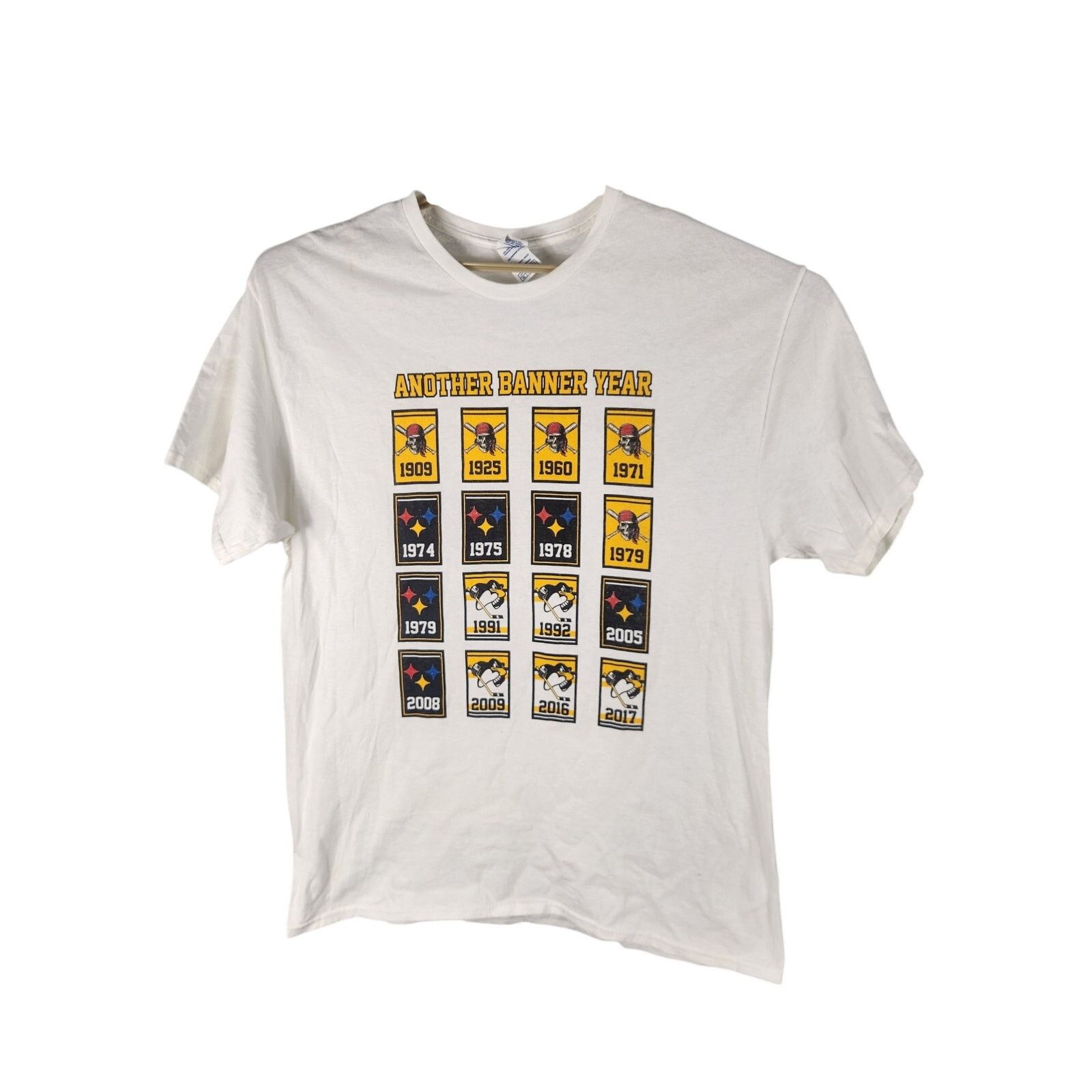 Delta Vintage Y2K Pirates, Steelers, Penguins T Men's XL Size US XL / EU 56 / 4 - 1 Thumbnail