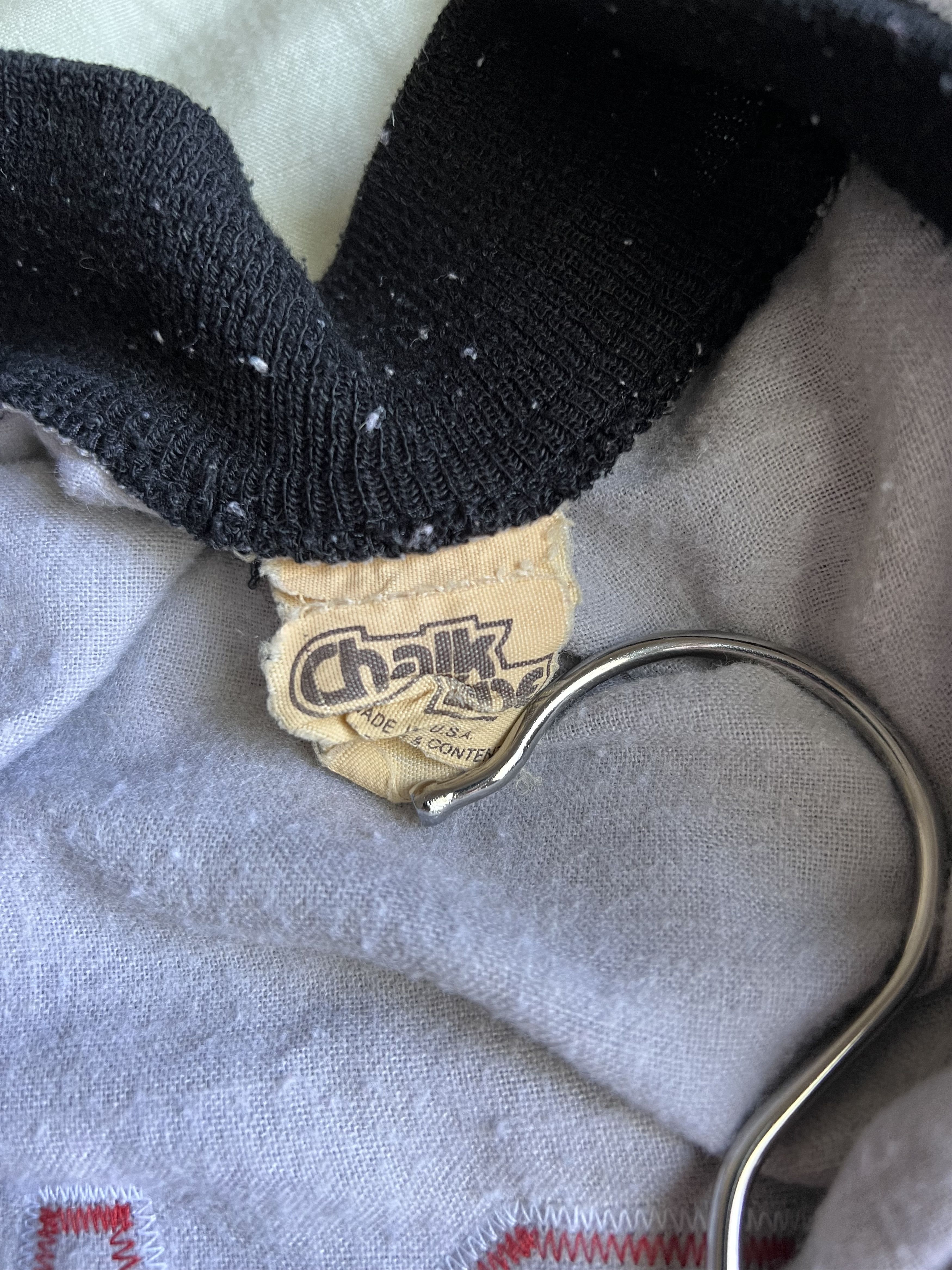 Chalk Line Vintage 80s Nebraska Chalk Line Jacket in Black Size US M / EU 48-50 / 2 - 8 Thumbnail
