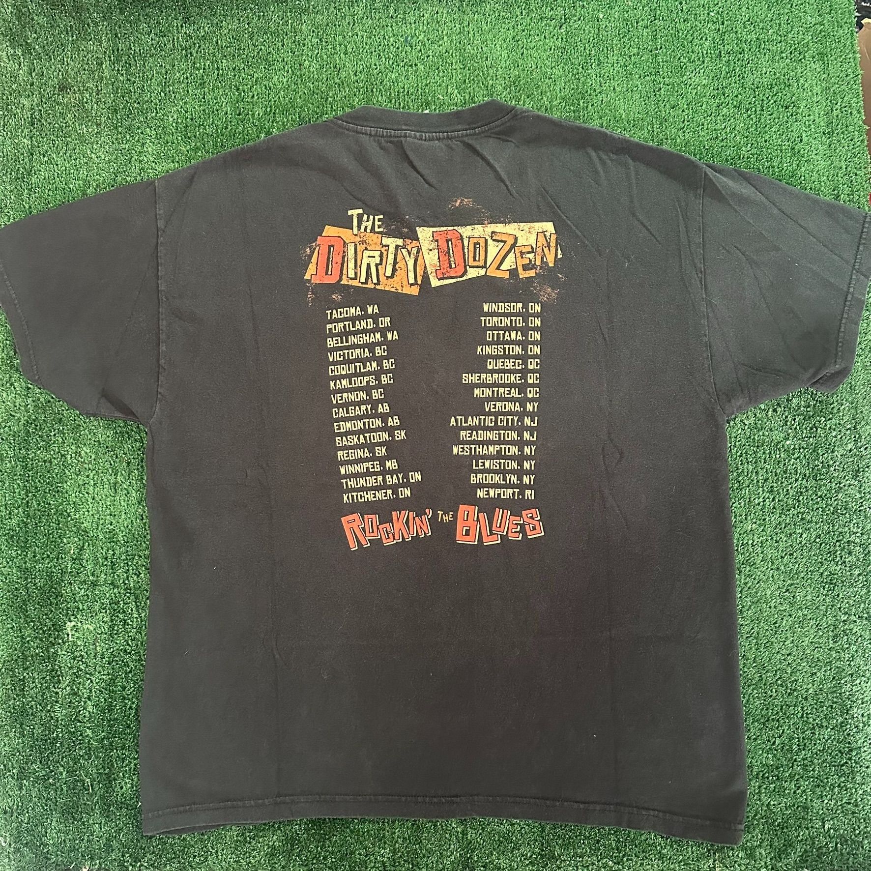 Delta Vintage Y2K George Thorogood Destroyers T-Shirt Blues Band T Size US XL / EU 56 / 4 - 5 Thumbnail