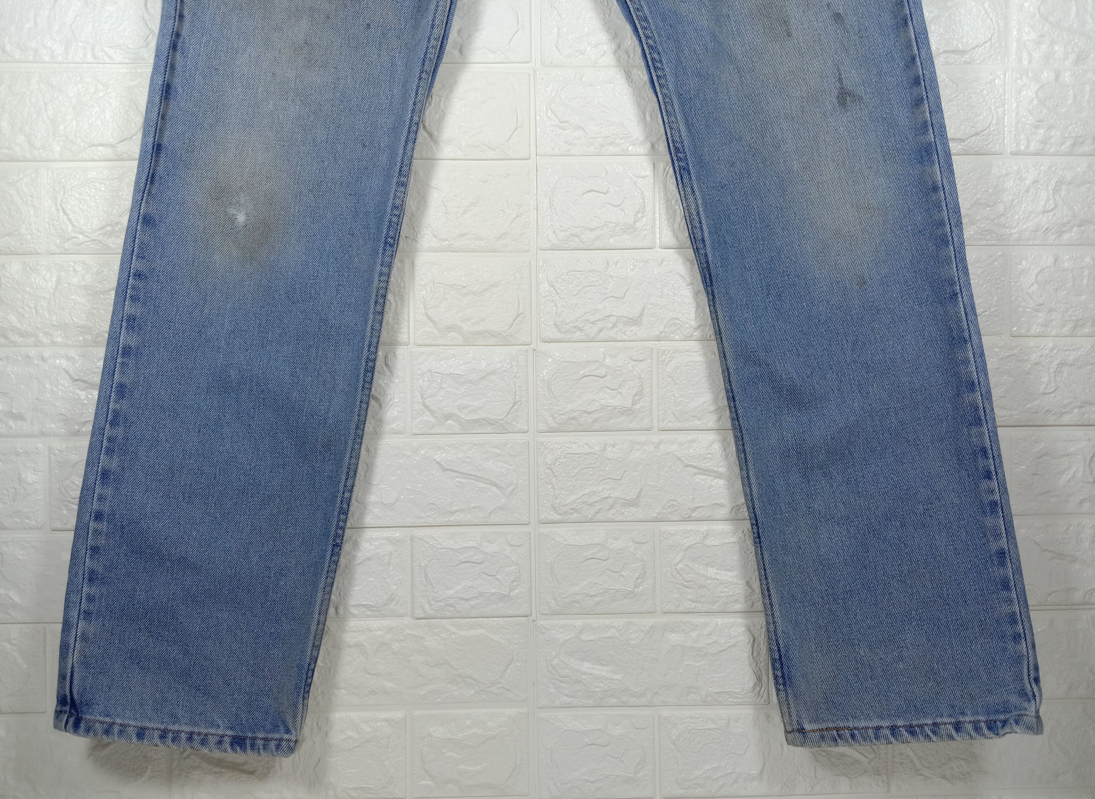Levi's Vintage Levi's 505 Jeans Light Wash Regular Fit Denim Size US 29 - 4 Thumbnail