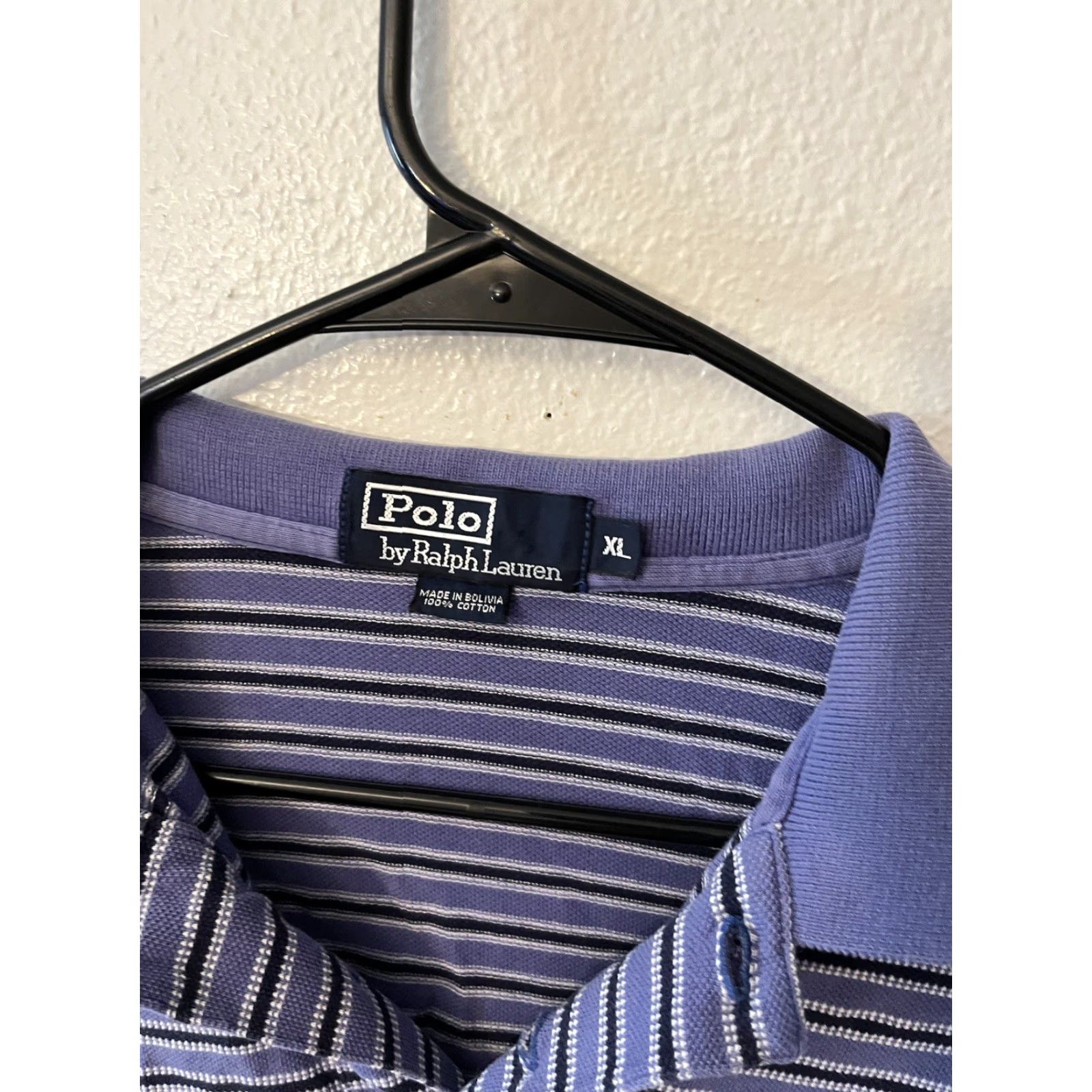 Polo Ralph Lauren Polo Ralph Lauren Polo Shirt Blue Striped XL Mens Polo Shirt Polo Ralph Lauren Polo Shirt Blue Striped XL Mens Size US XL / EU 56 / 4 - 2 Thumbnail