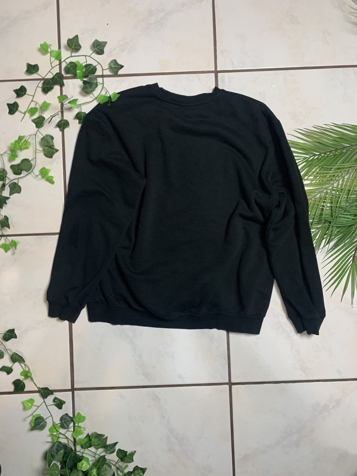H&M Black Graphic Sweatershirt Size US L / EU 52-54 / 3 - 3 Thumbnail