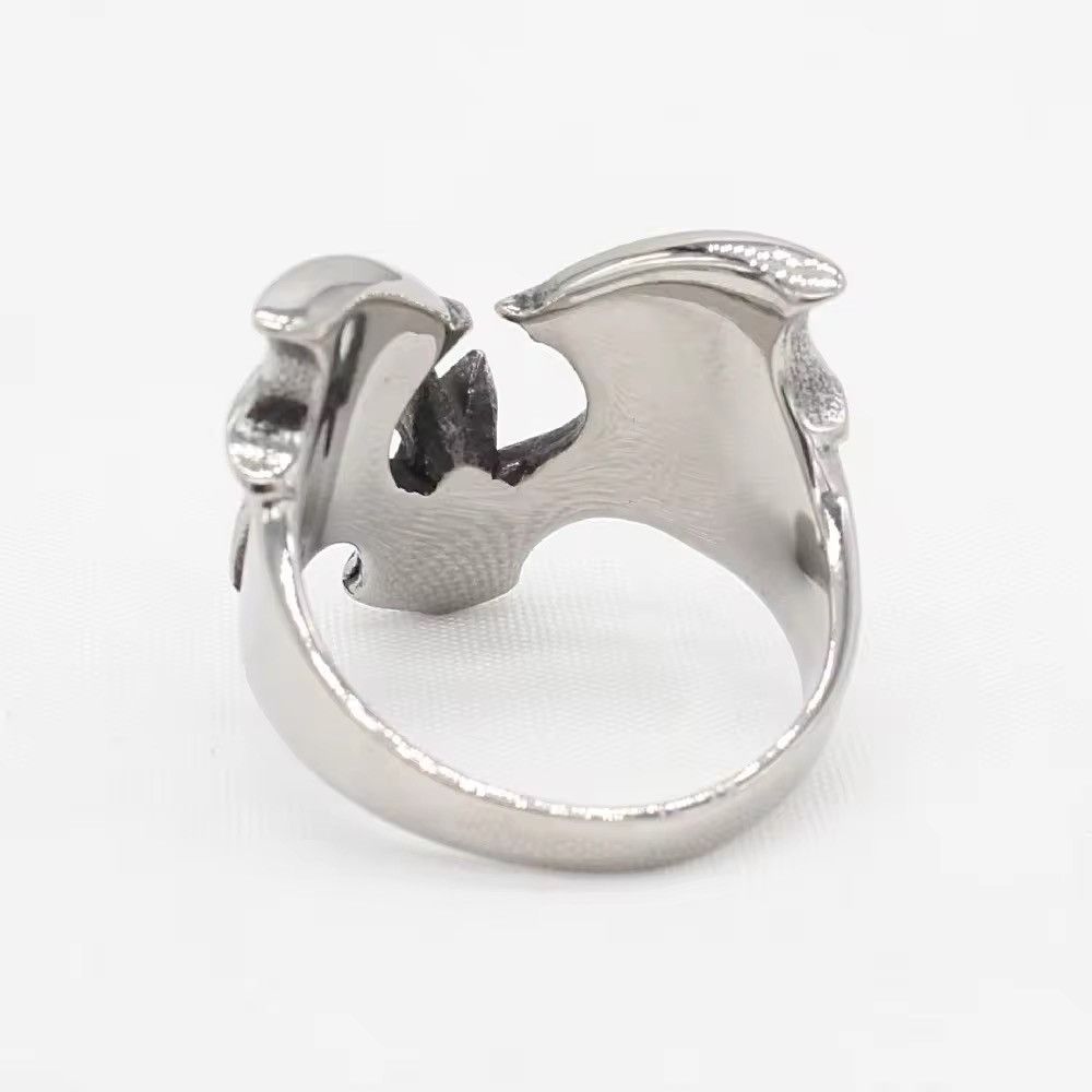 Jewelry × Vintage Vintage Goth Bat Ring Size ONE SIZE - 5 Thumbnail