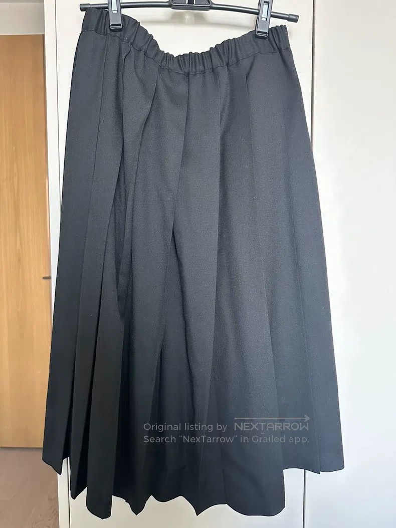 Comme Des Garcons size XS Pleated Wool Skirt