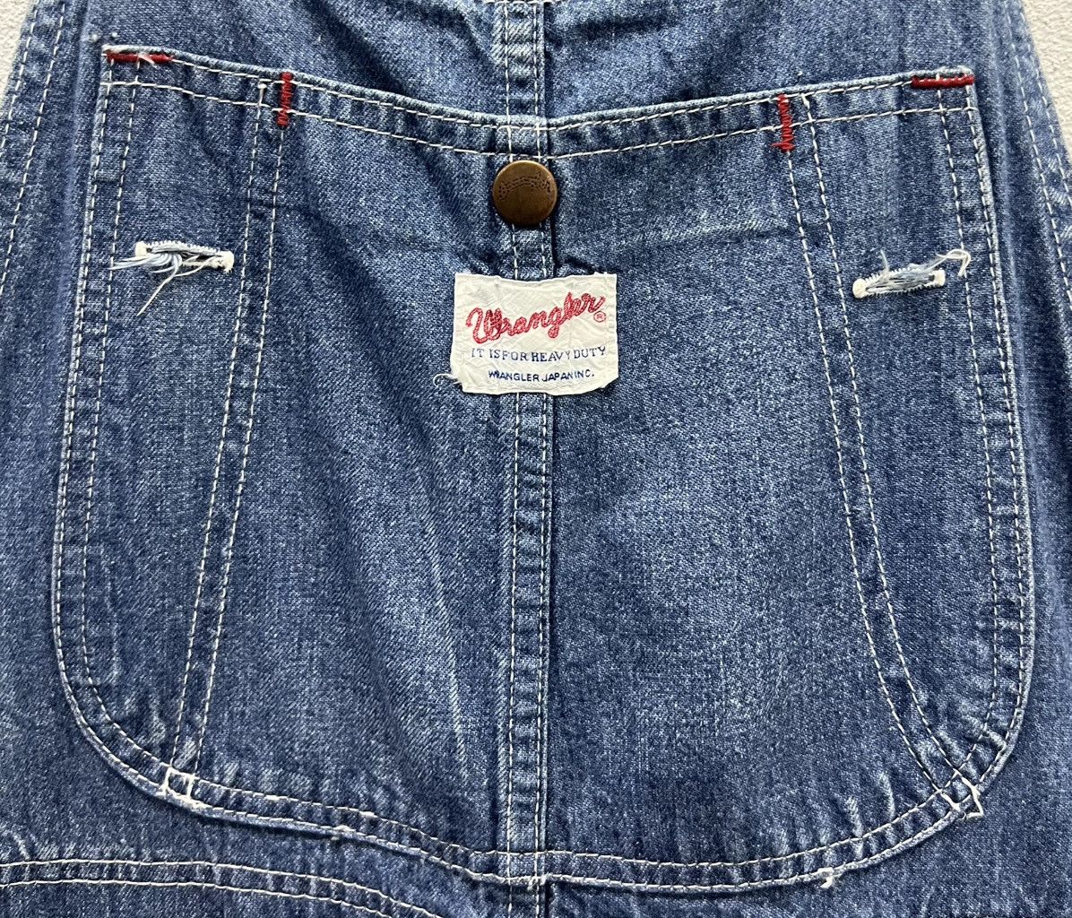 Vintage × Wrangler Vintage Wrangler Japan Denim Overalls - Size S Size US 30 / EU 46 - 6 Thumbnail
