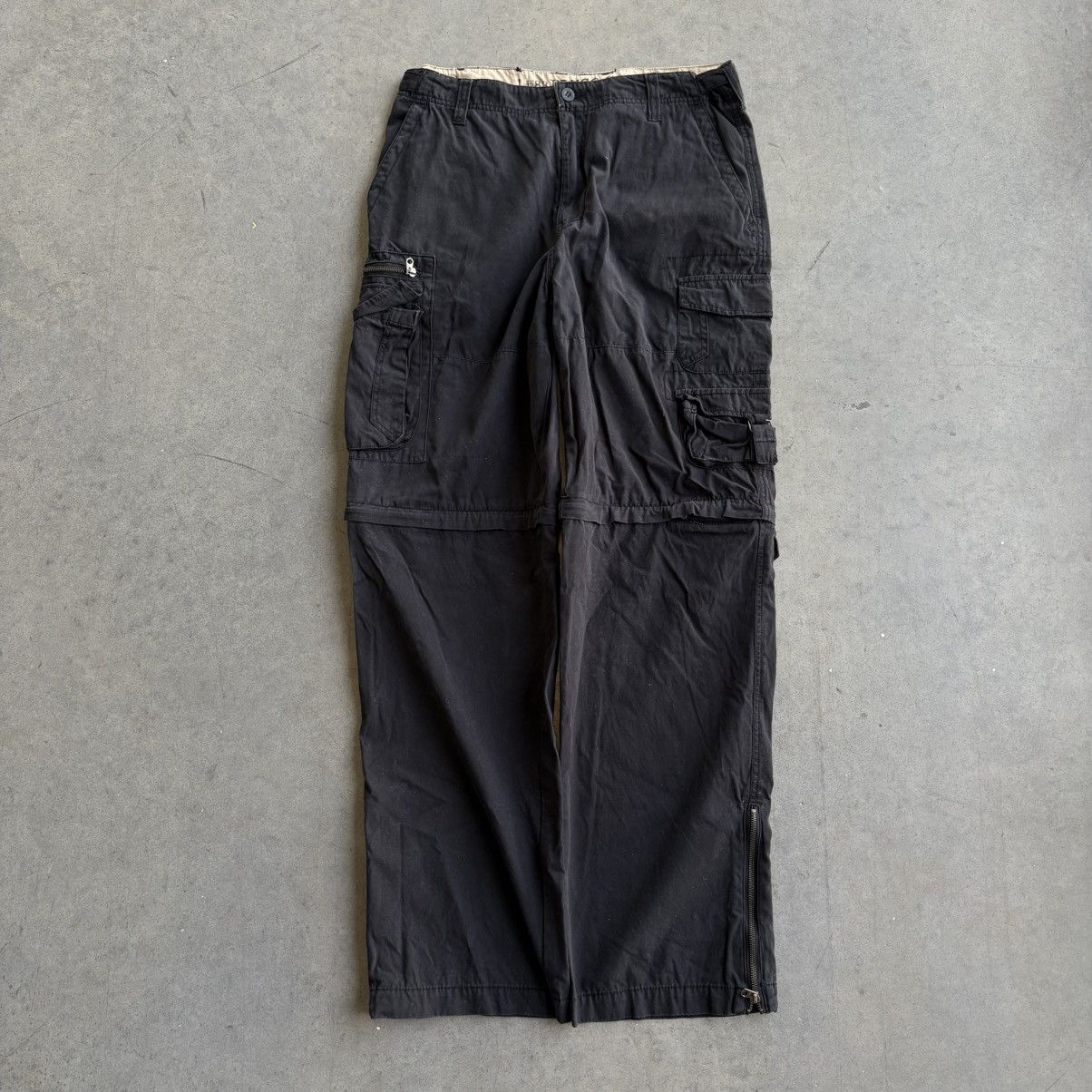 Southpole Y2K Gorpcore Abercrombie Plugg Style Cargo Shorts Pants 33" Size US 38 / EU 54 - 13 Thumbnail