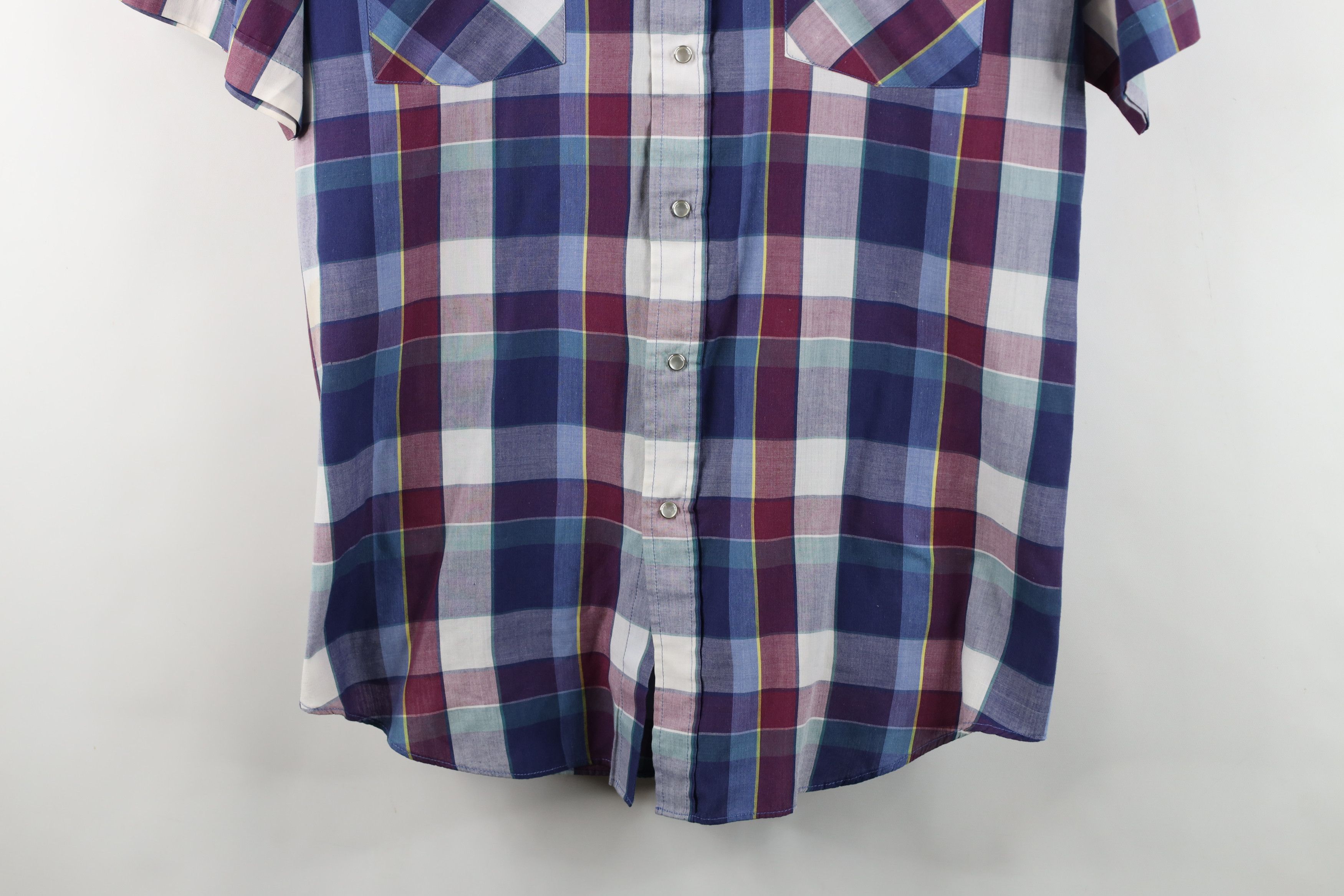 Vintage Vintage 70s 80s Streetwear Rodeo Short Sleeve Button Shirt Size US L / EU 52-54 / 3 - 3 Thumbnail