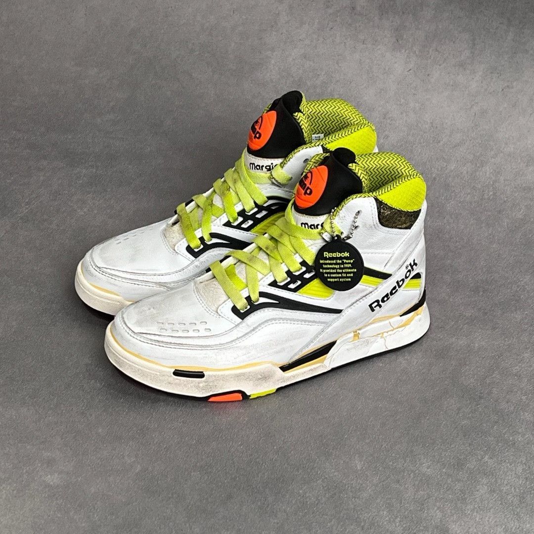Maison Margiela Maison Margiela Leather Multi Hitop Sneakers 10 Men Size US 10 / EU 43 - 1 Thumbnail