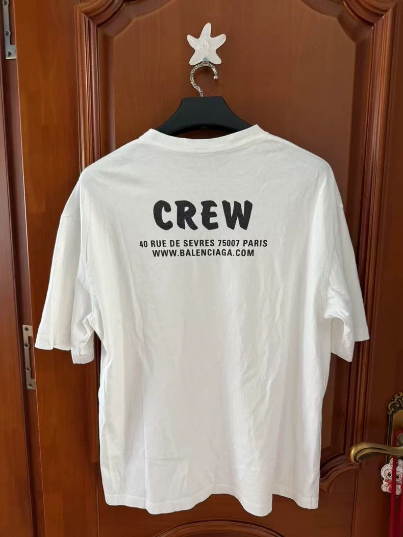 Balenciaga Balenciaga Crew short sleeve Size US M / EU 48-50 / 2 - 2 Thumbnail