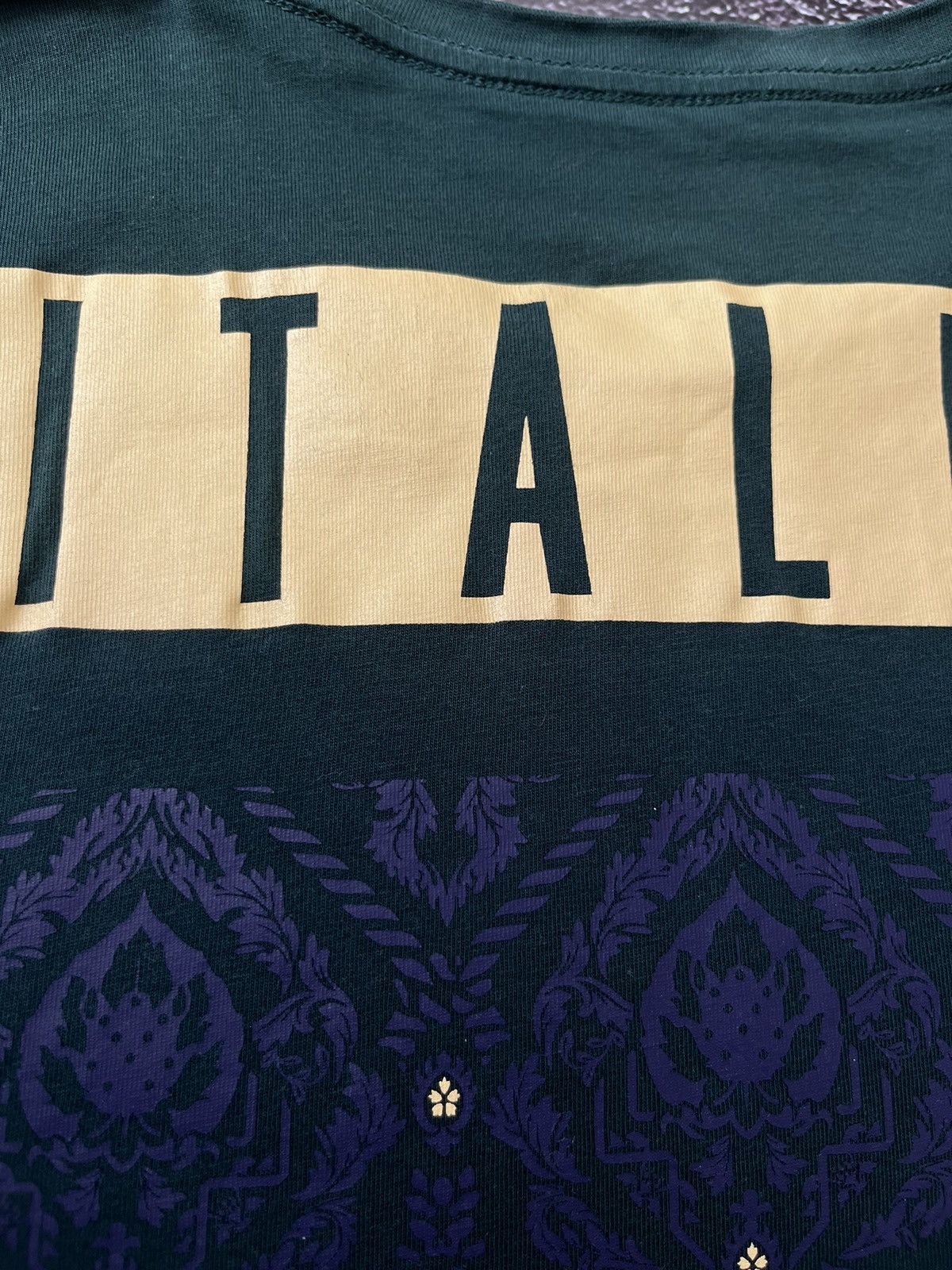 Puma Vintage Puma Italia Green Big Logo Tee t-shirt Size US M / EU 48-50 / 2 - 8 Thumbnail