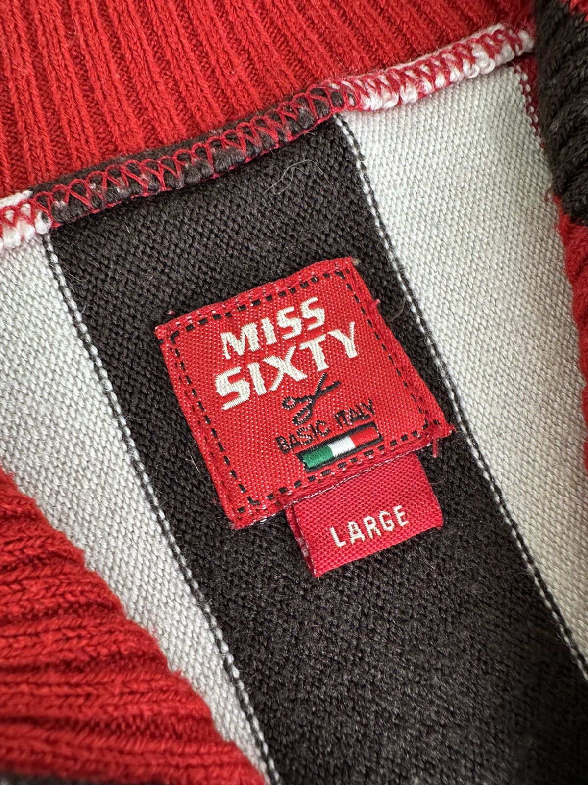 Miss Sixty Miss Sixty Zip Cardigan Size L / US 10 / IT 46 - 2 Thumbnail