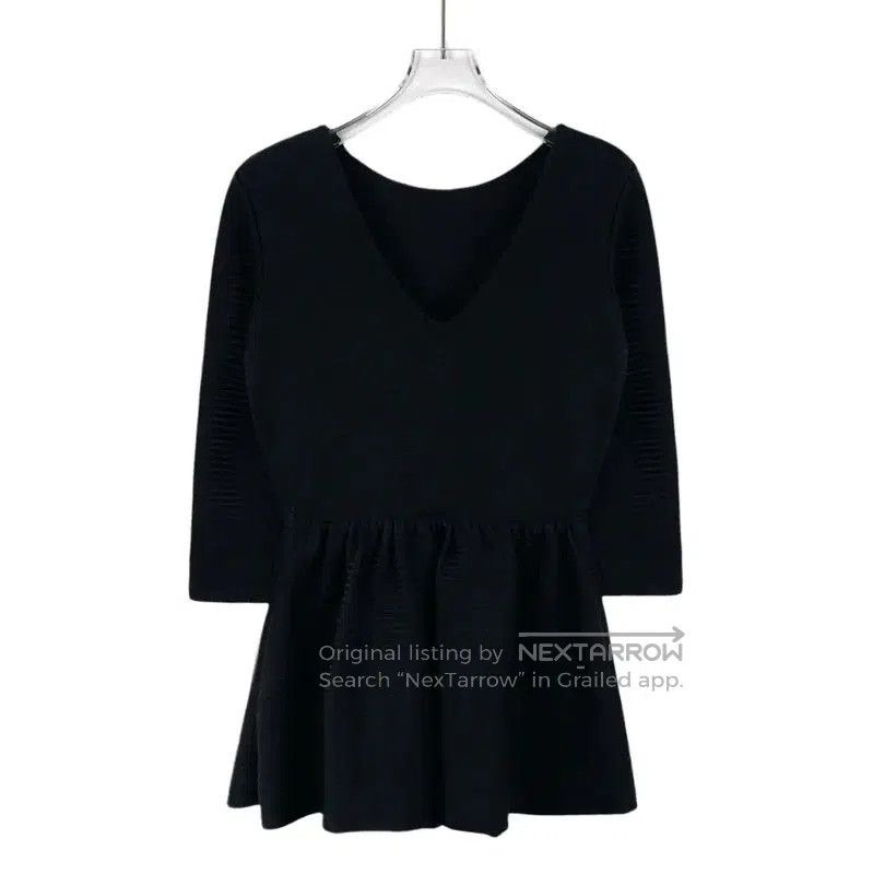 Dior Dior Black Silk Women's Dress XS Size . Size XS / US 0-2 / IT 36-38 - 1 Thumbnail