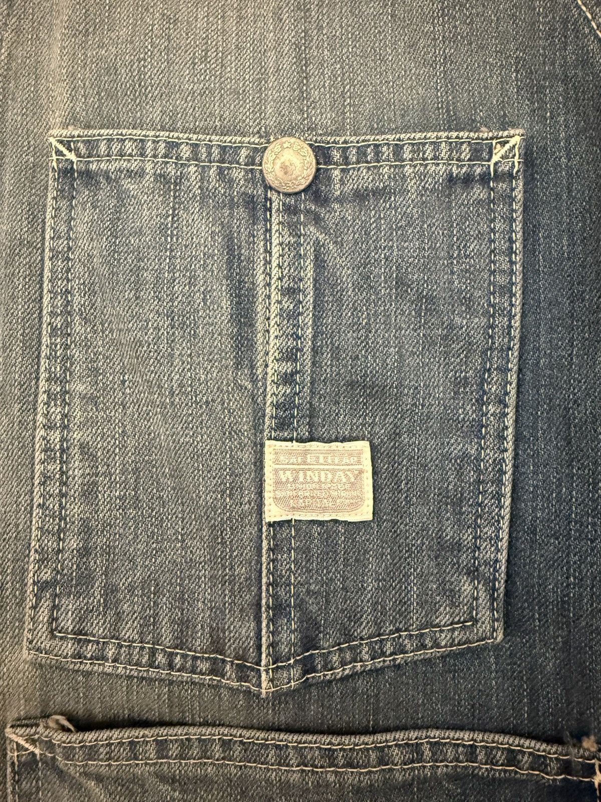 Kapital Kapital Denim Workwear Jacket Size 5 Size US L / EU 52-54 / 3 - 2 Thumbnail