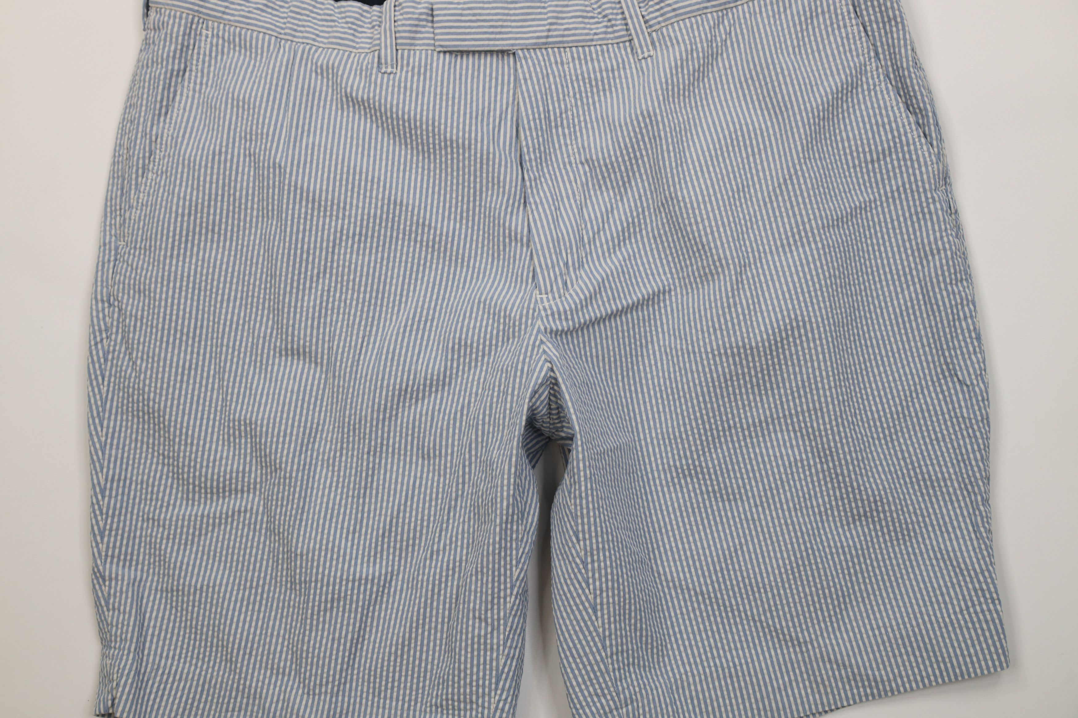 Ralph Lauren Vintage 90s Ralph Lauren Pinstriped Chino Shorts Cotton Size US 42 / EU 58 - 3 Thumbnail