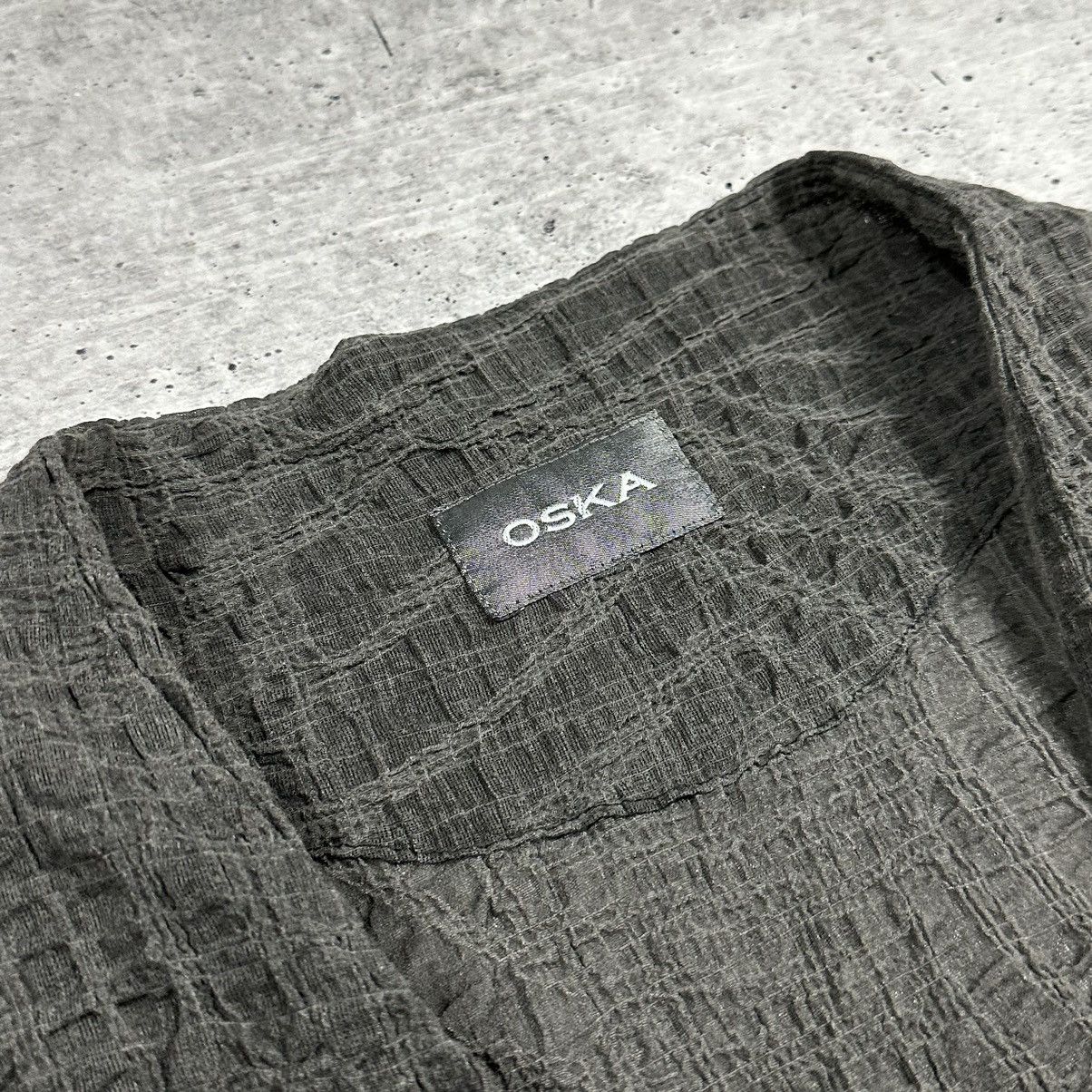 OSKA Oska Oversized Lightweight Pleats Poncho Cape Coat Jacket Size ONE SIZE - 7 Thumbnail