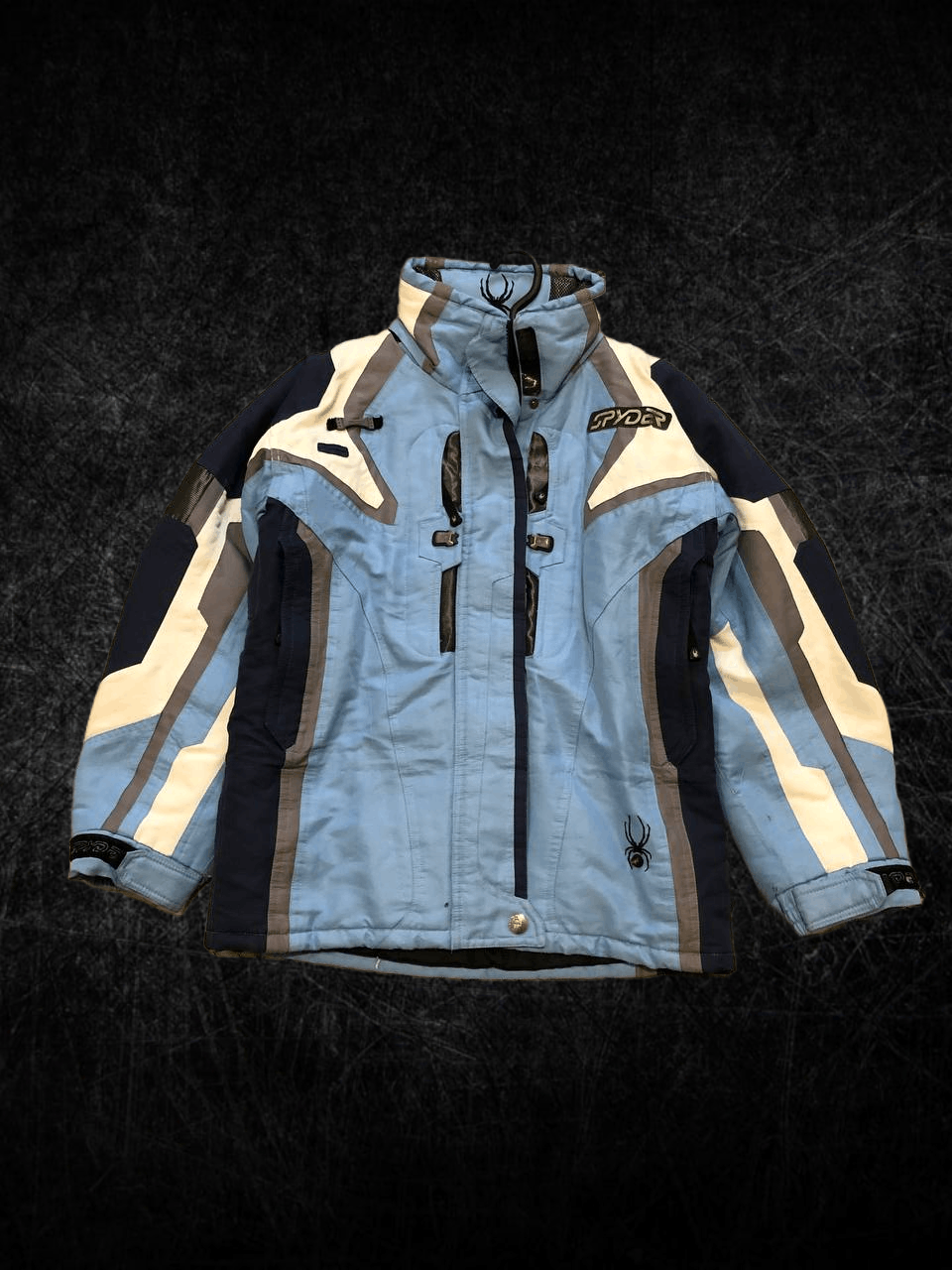 Spyder Mens Racing Thinsulate Ski Hooded Jacket