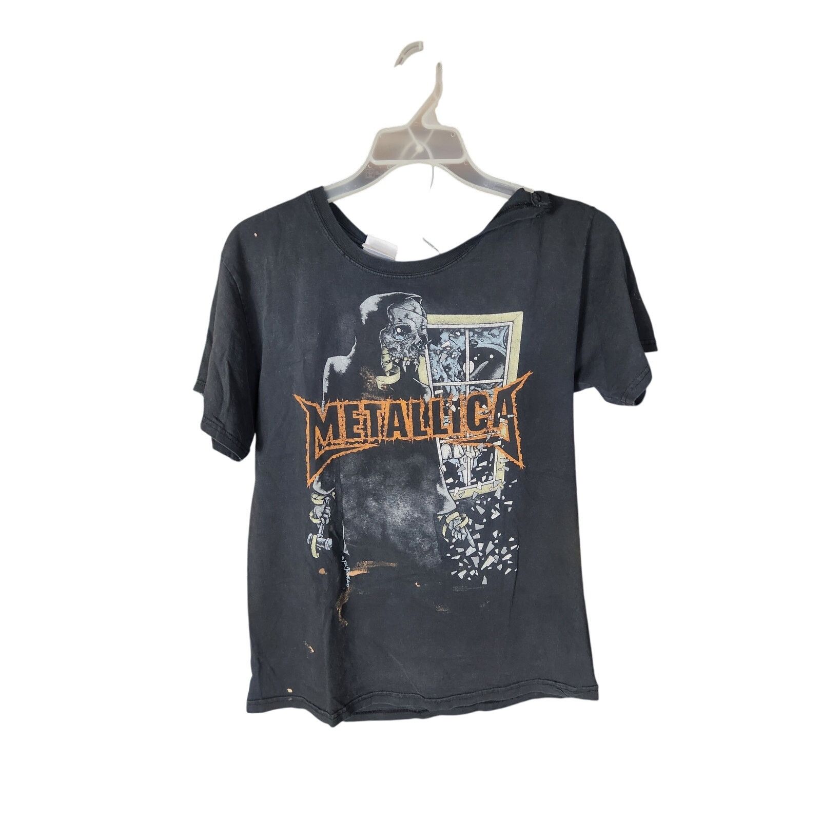 Hanes Vintage Y2K Distressed Metallica T men's medium Size US M / EU 48-50 / 2 - 1 Thumbnail