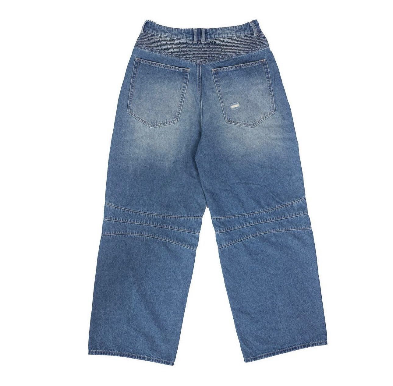 Balmain Haunted Starbucks Baggy Balmain Jeans Size US 30 / EU 46 - 3 Thumbnail