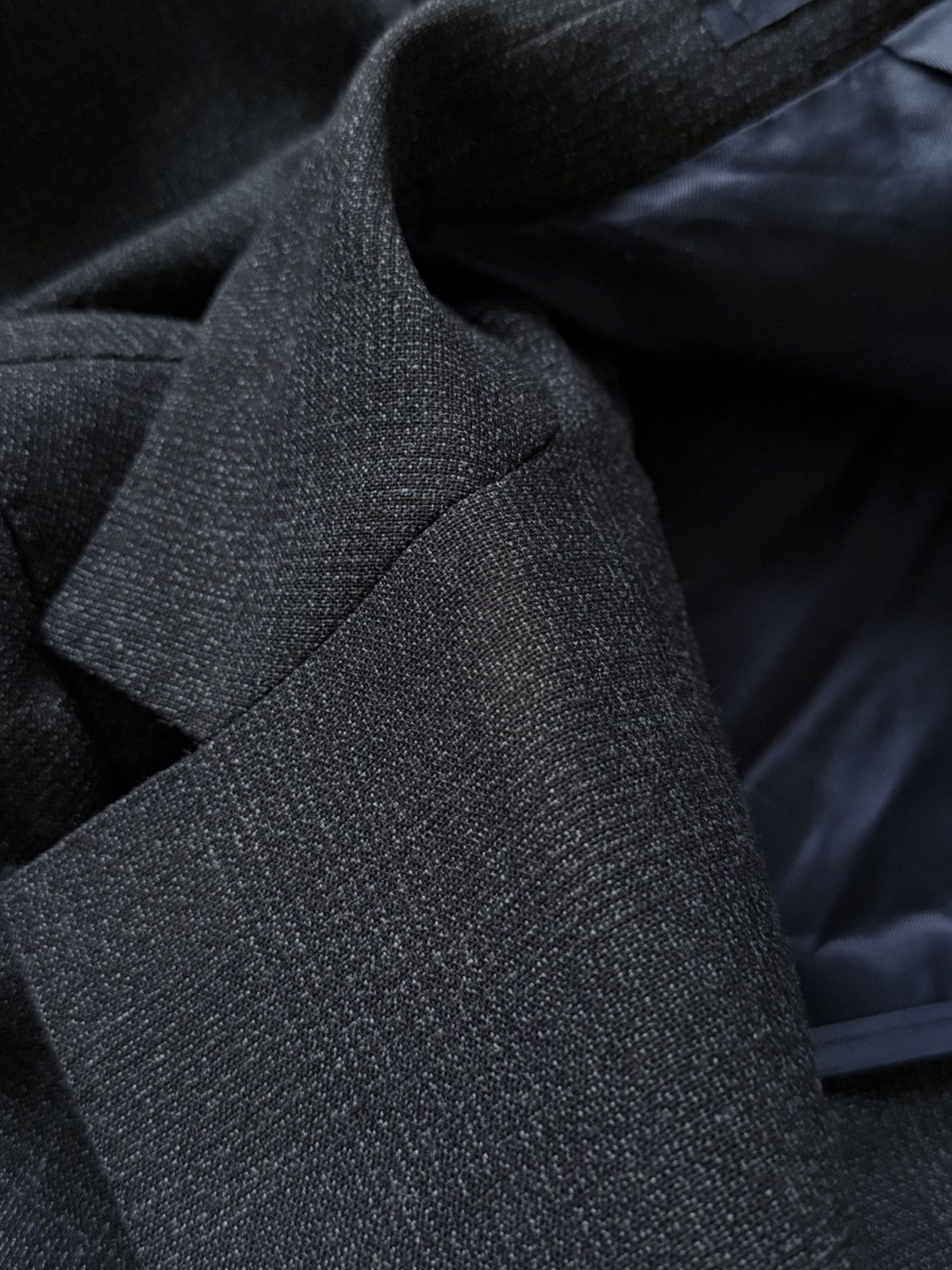 Boggi Boggi Milano Navy Blue Wool Blazer Jacket Size 50 Size 40R - 12 Thumbnail